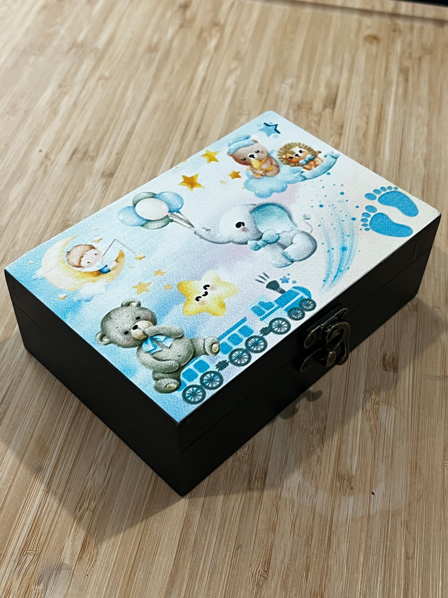 Custom Memory Box- Baby Boy