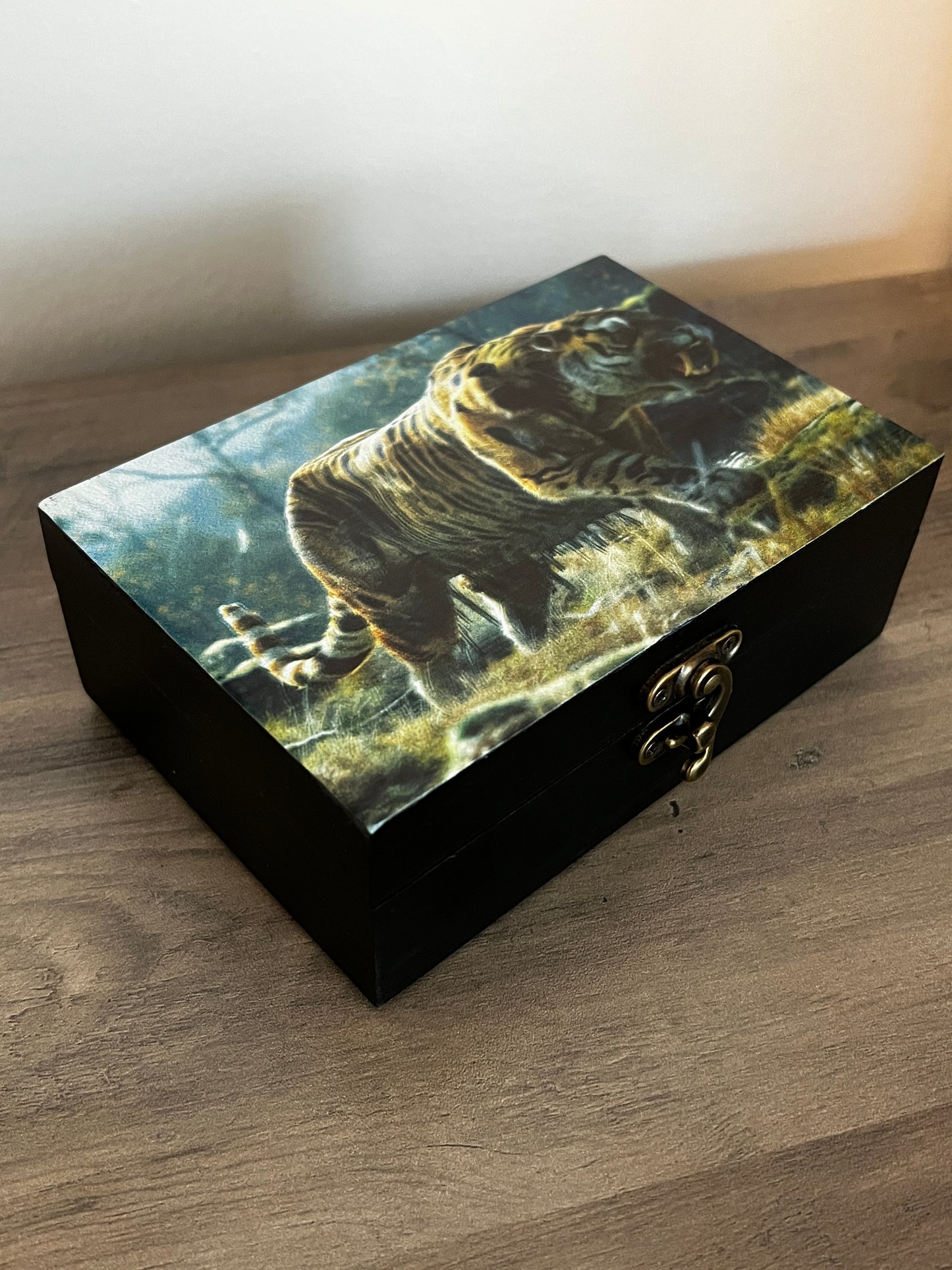 Custom Memory Box- Wild Tiger