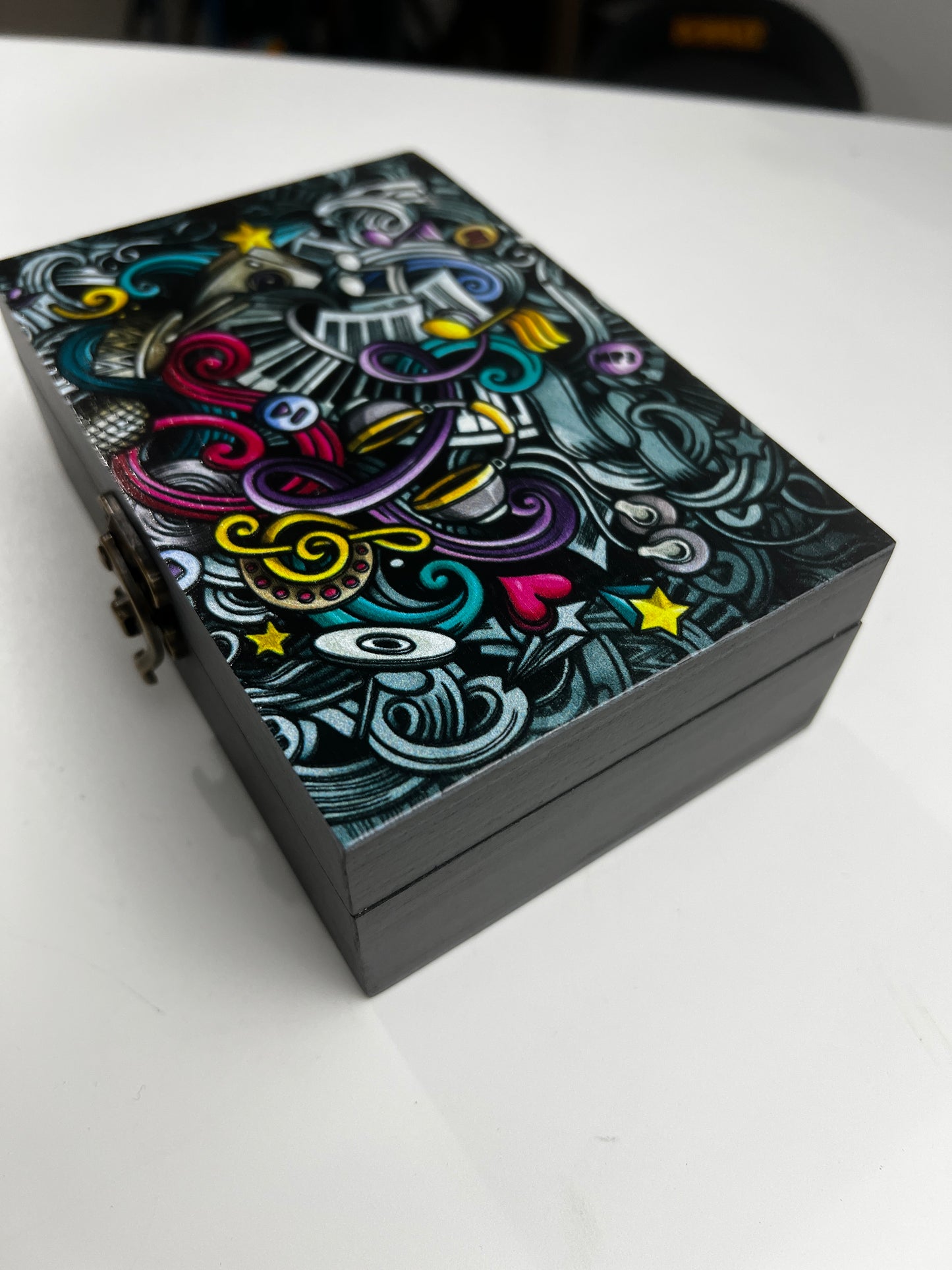 Custom Memory Box- Music Collage