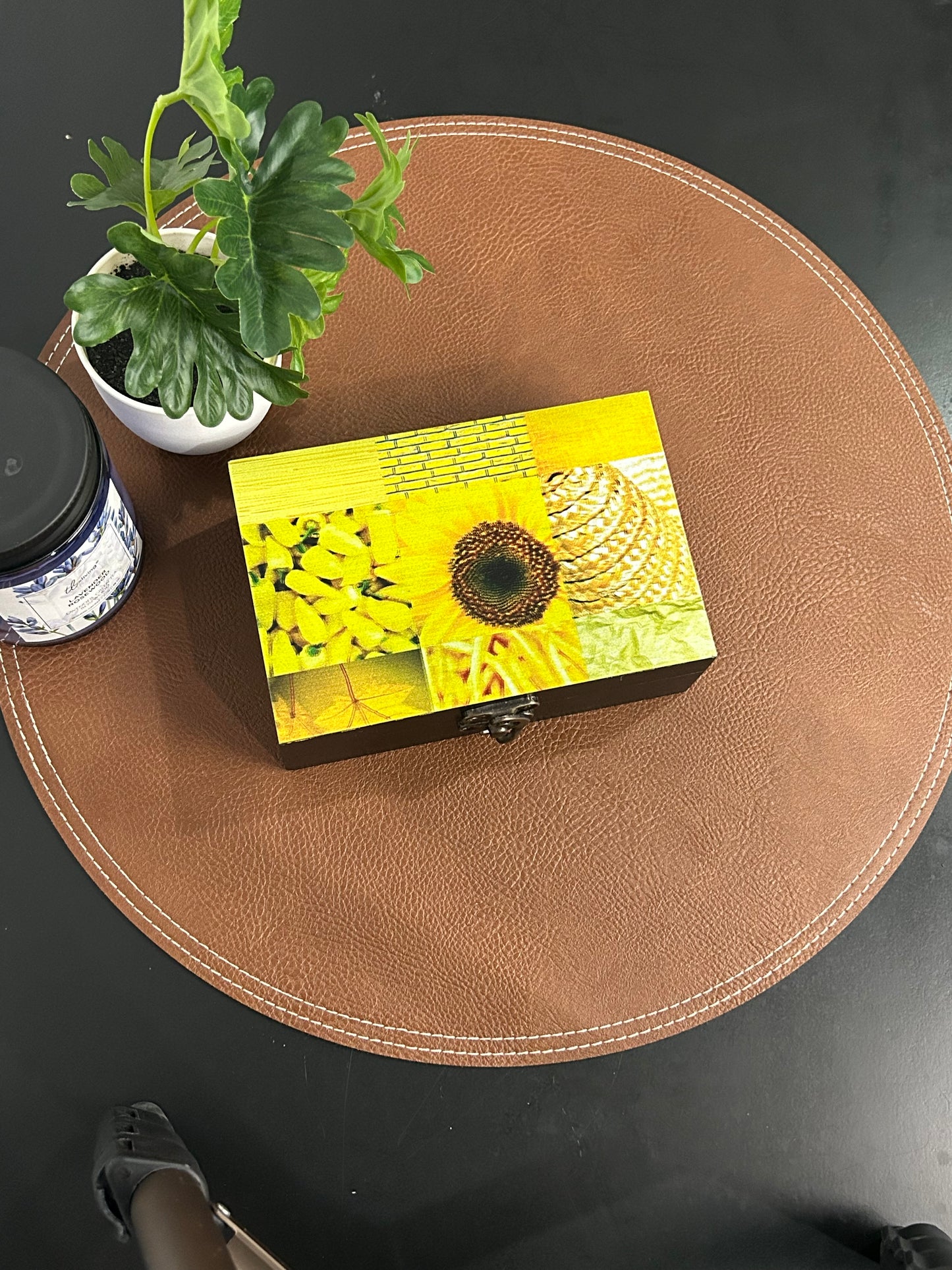Custom Memory Box- Yellow