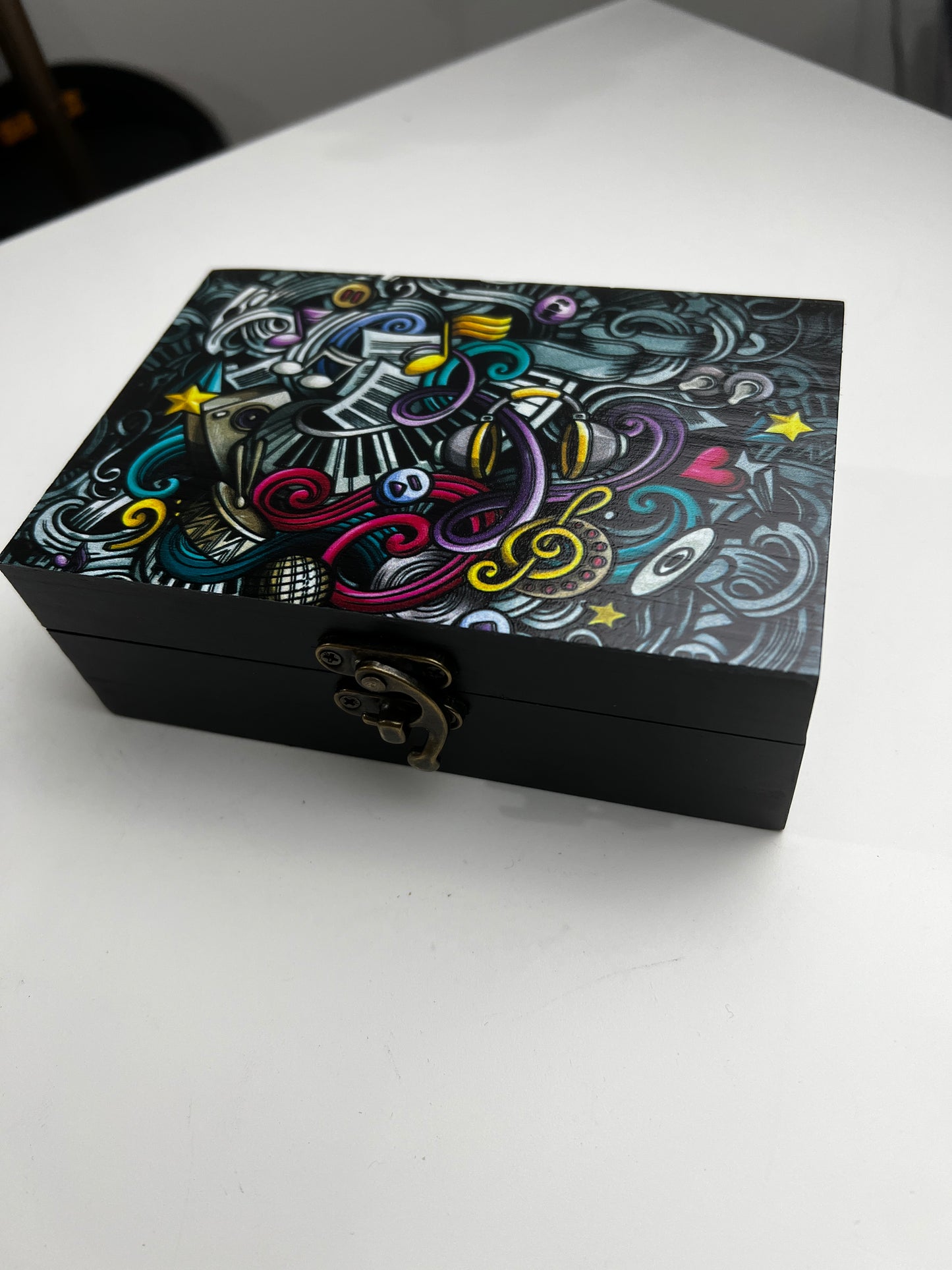 Custom Memory Box- Music Collage