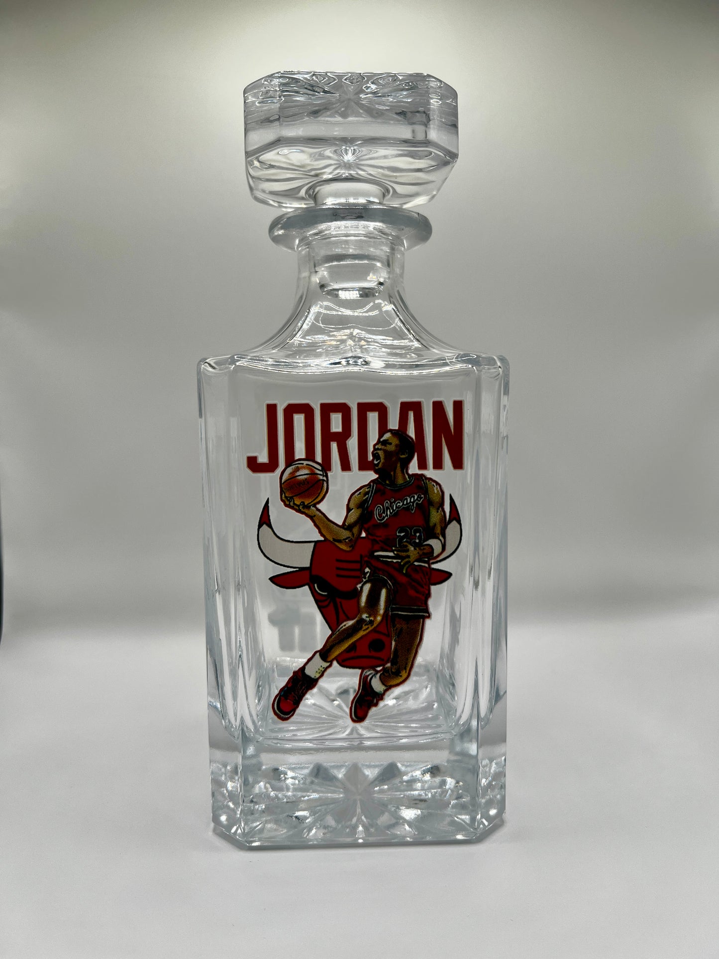 Glass Decanter Set- Michael Jordan edition