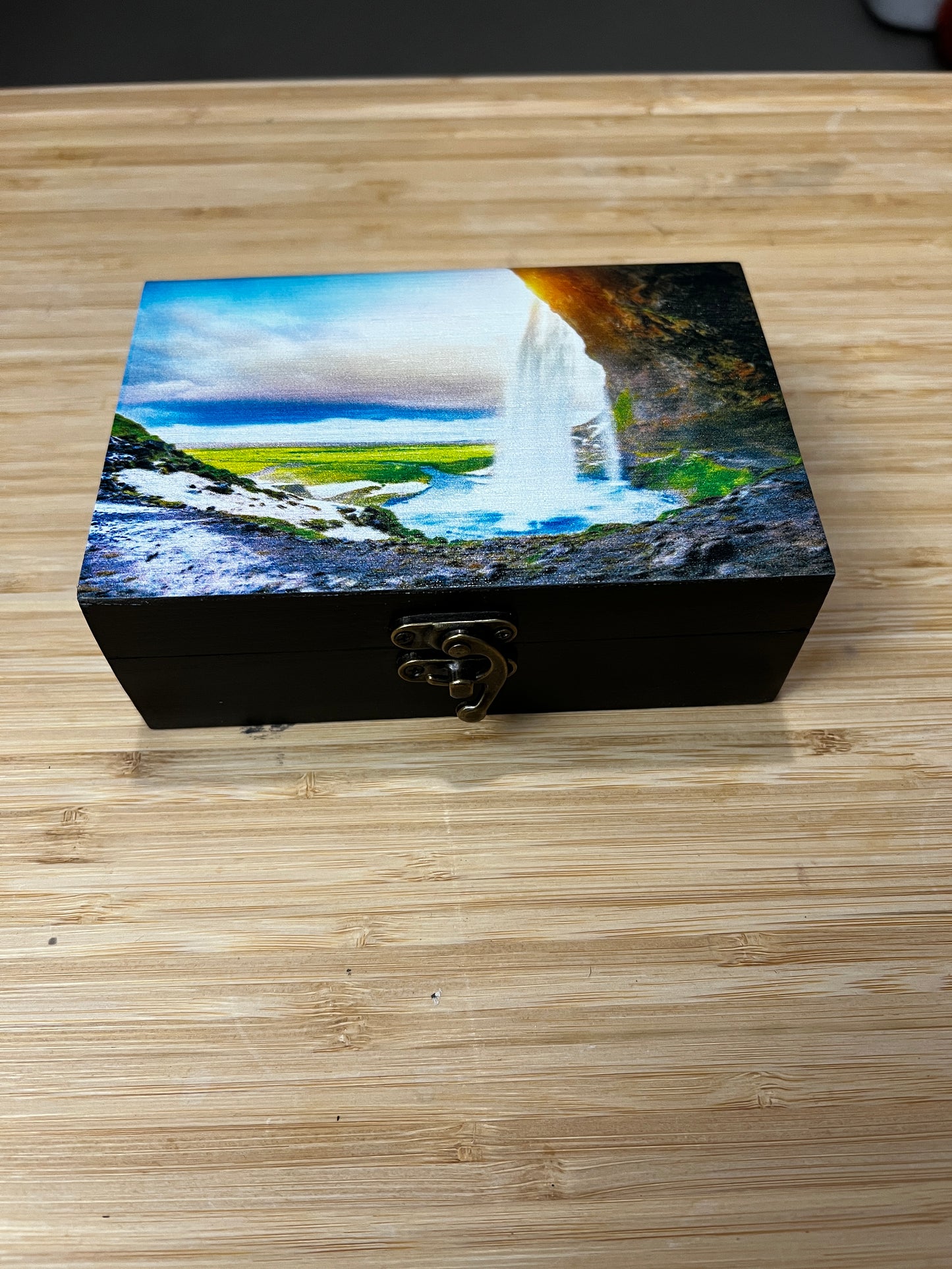 Custom Memory Box- Waterfall