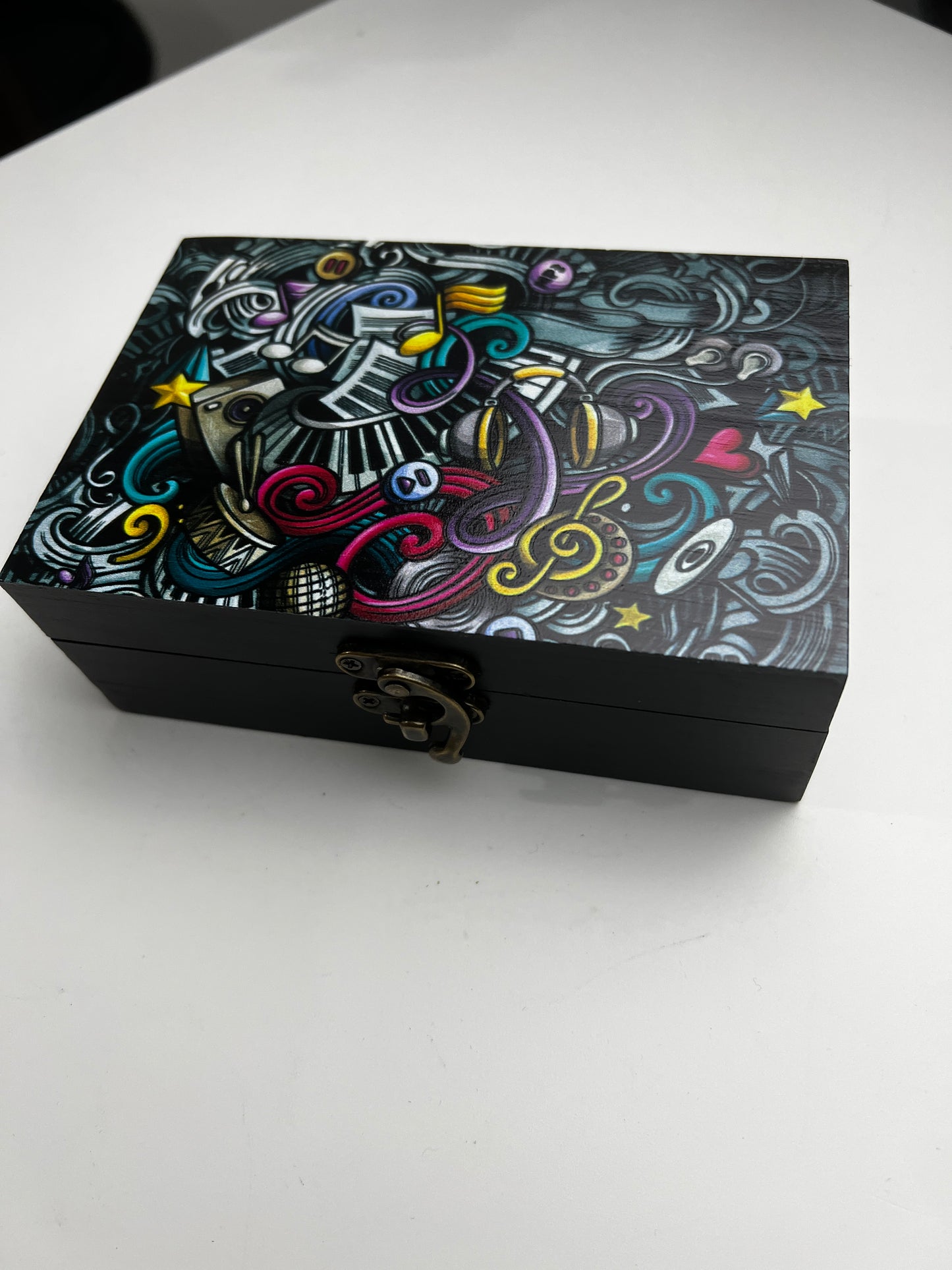 Custom Memory Box- Music Collage
