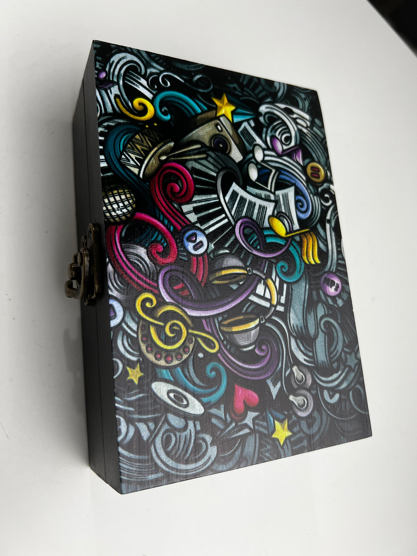 Custom Memory Box- Music Collage