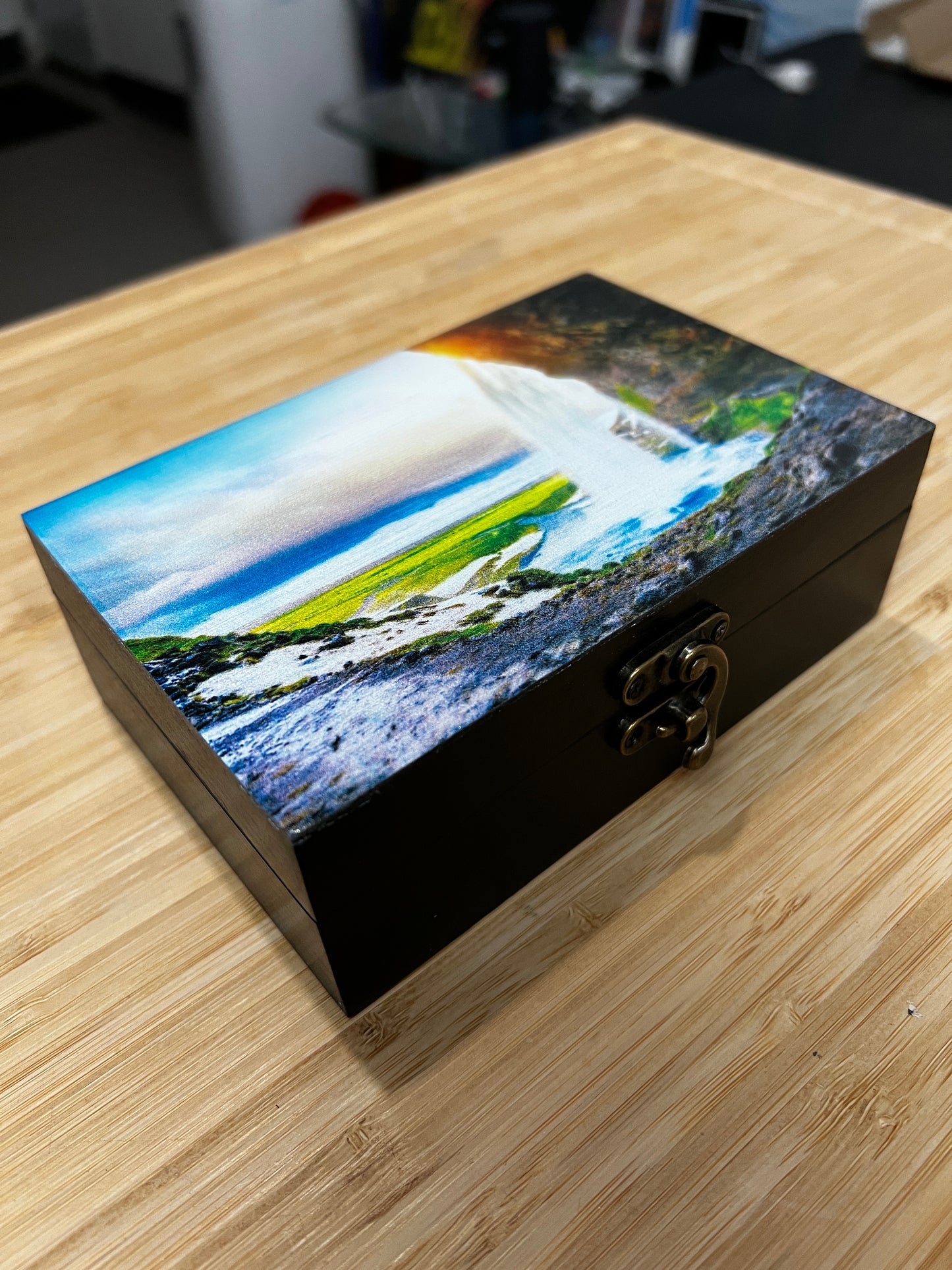 Custom Memory Box- Waterfall