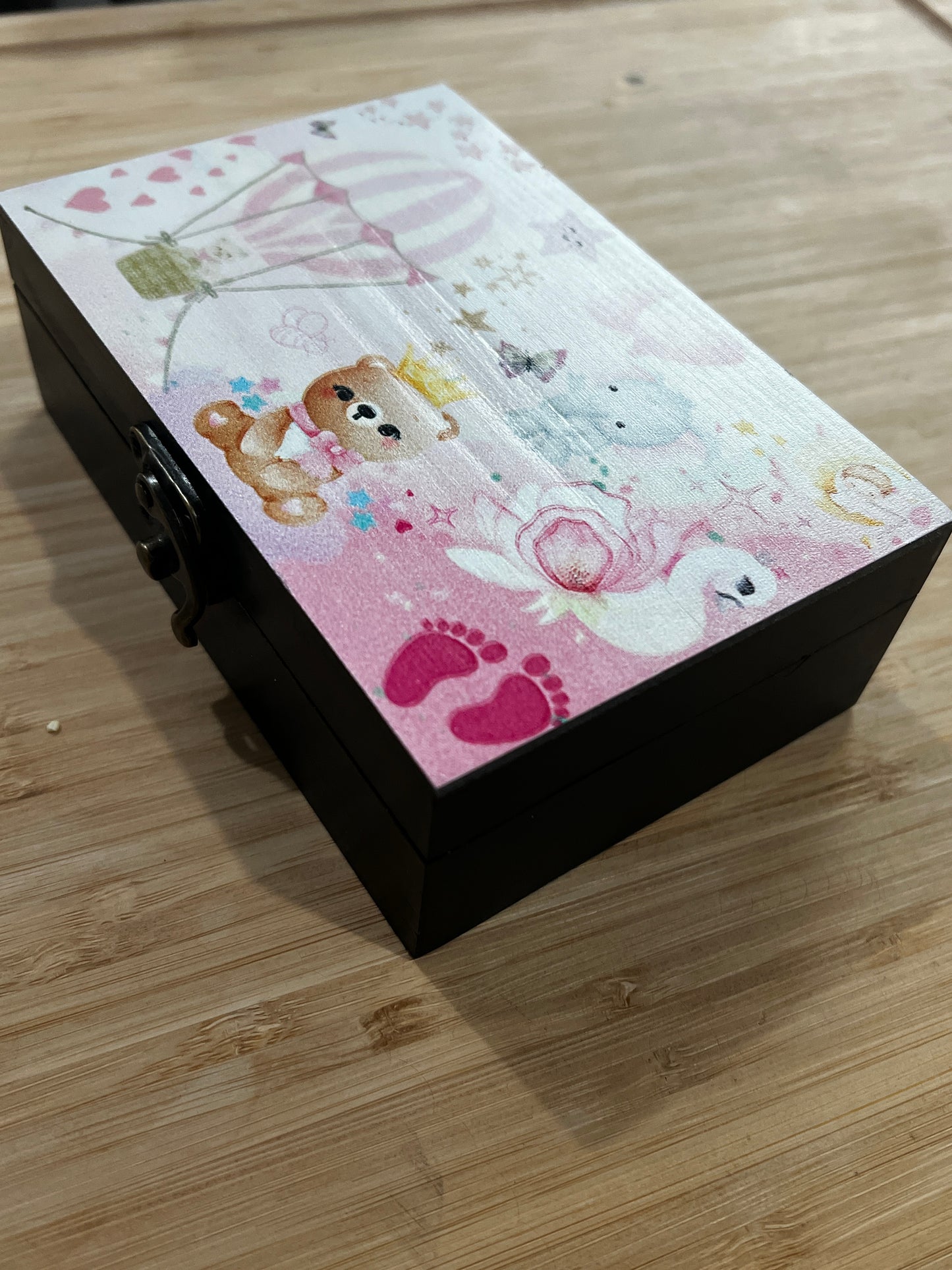 Custom Memory Box- Baby Girl