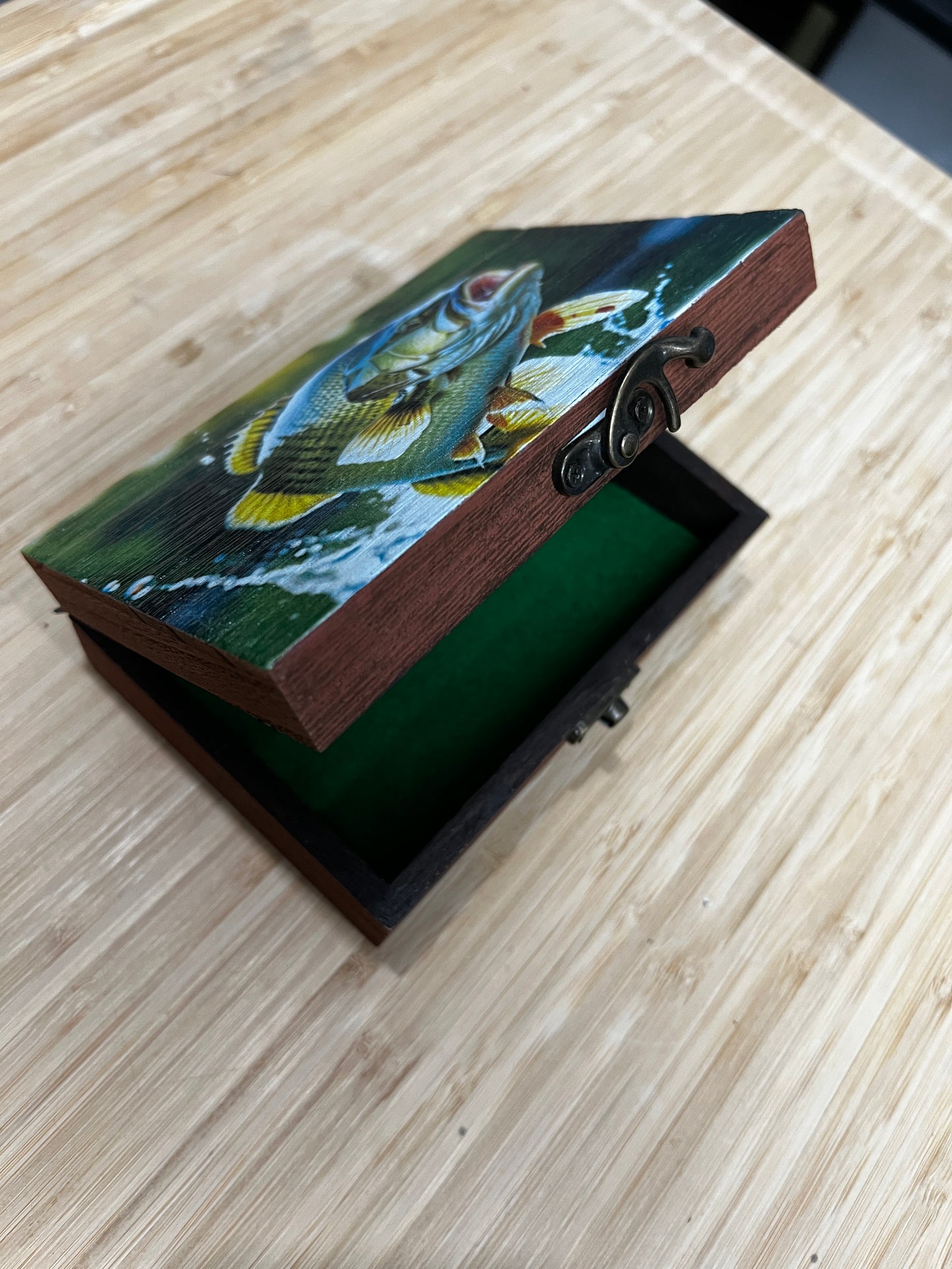 Custom Memory Box- Fish Jump