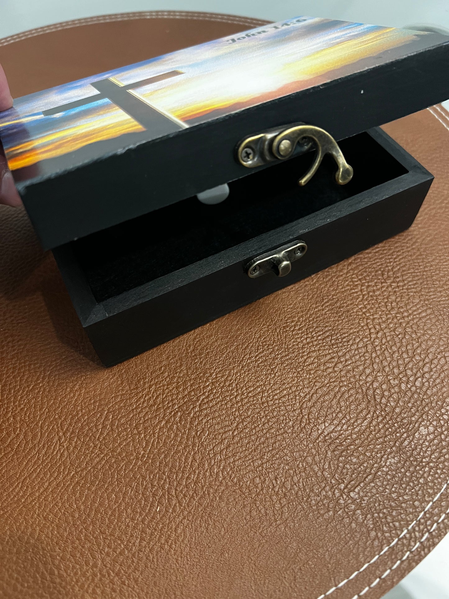 Custom Memory Box- John 14:6 Religious