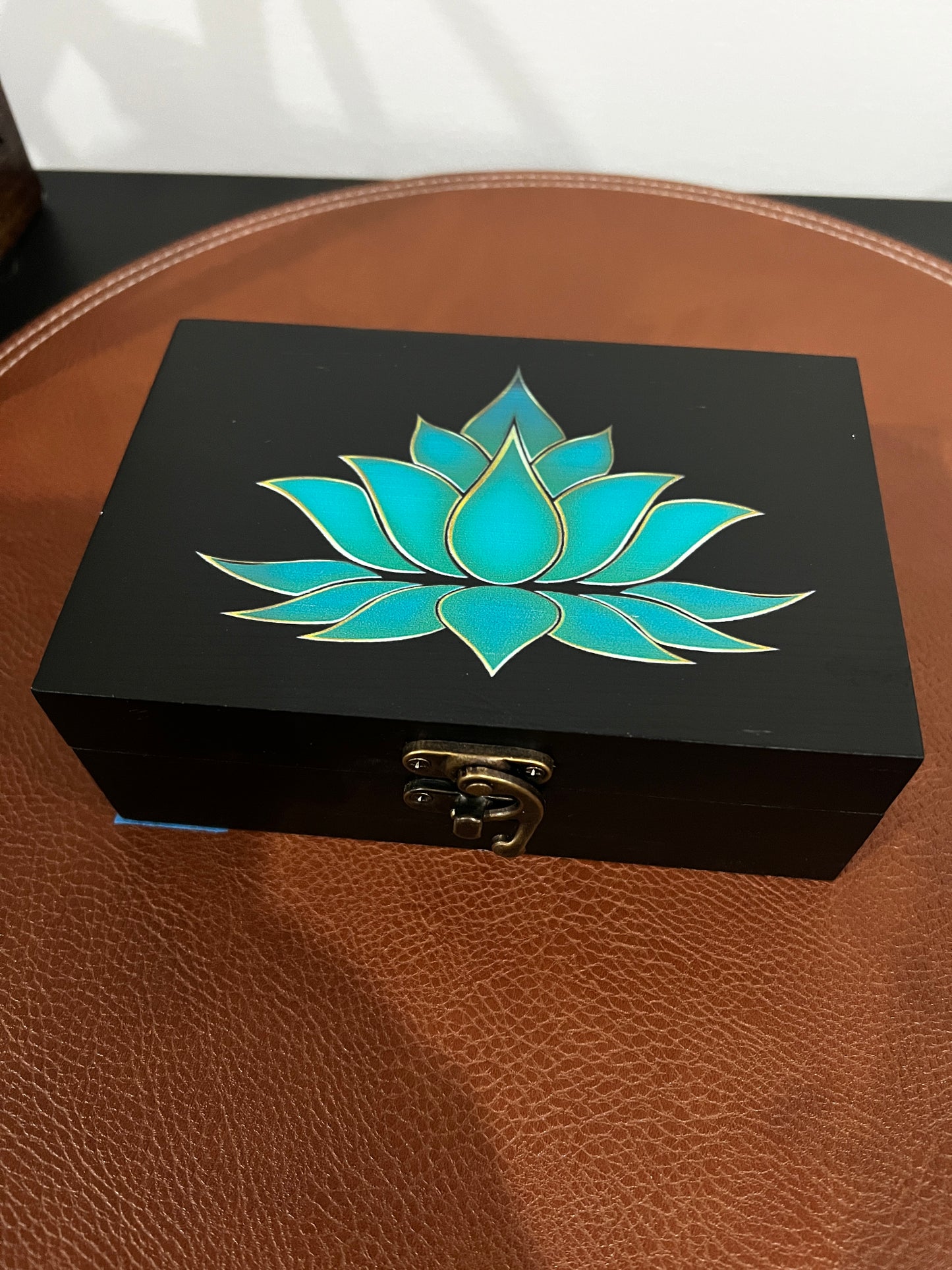 Custom Memory Box- Lotus Flower