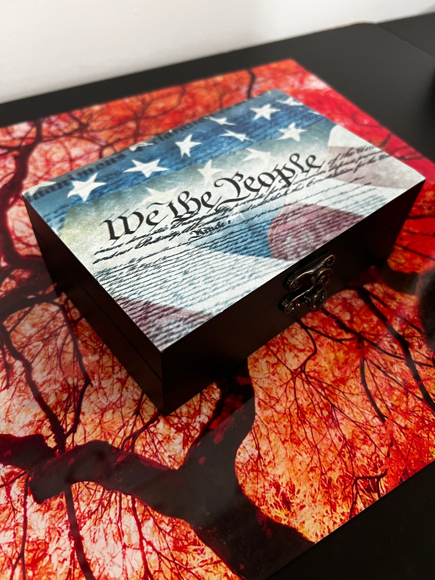 Custom Memory Box- We The People