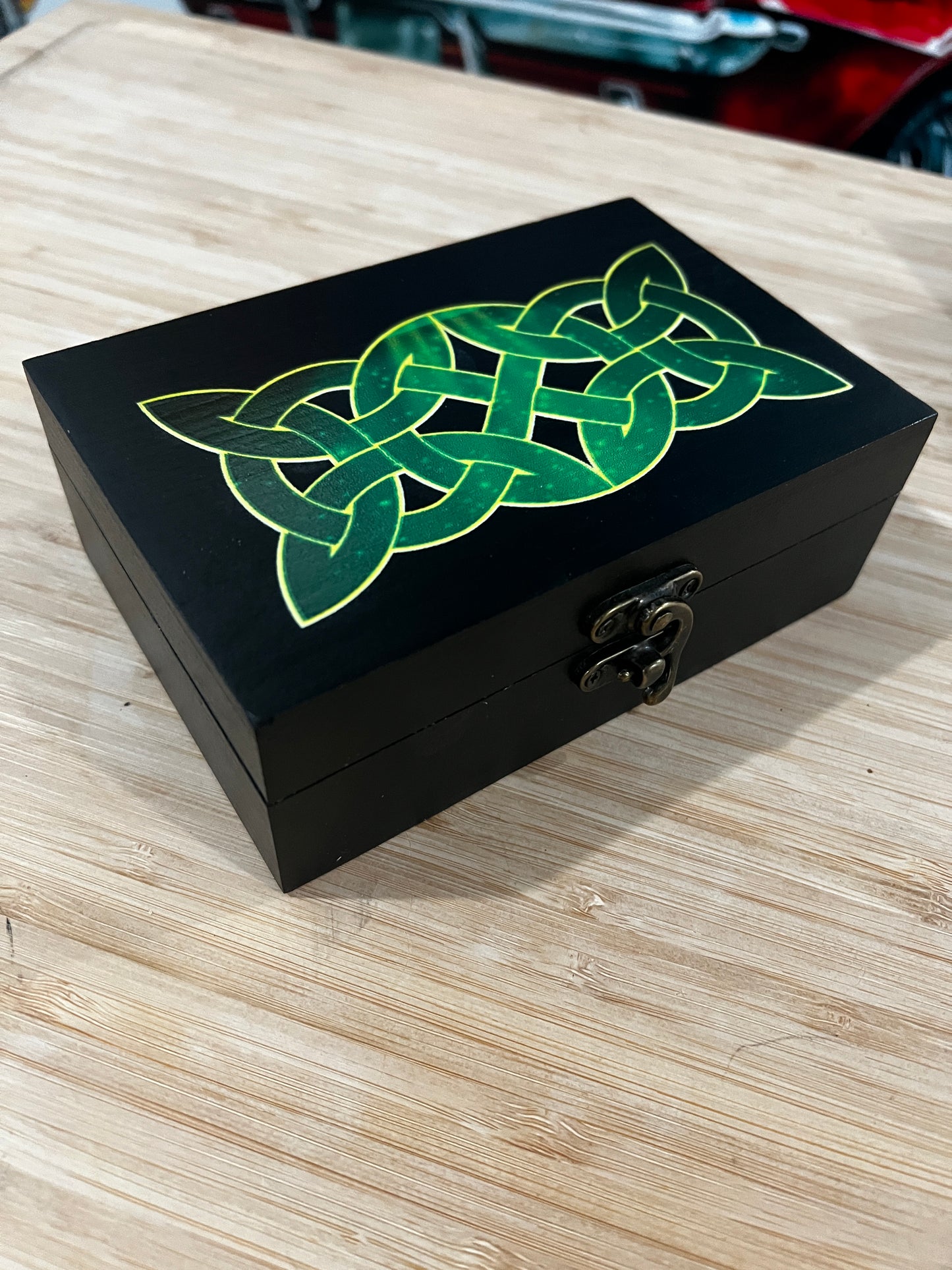 Custom Memory Box- Celtic Knot