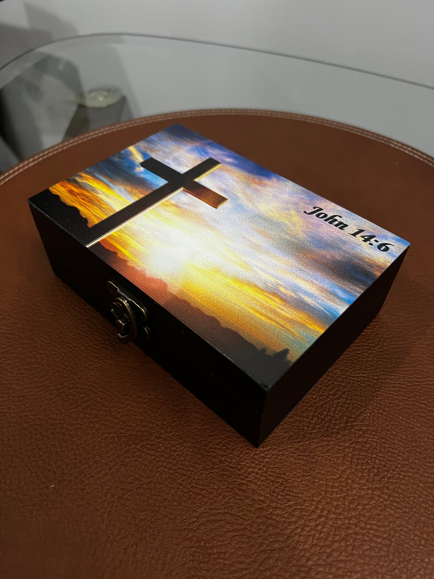 Custom Memory Box- John 14:6 Religious