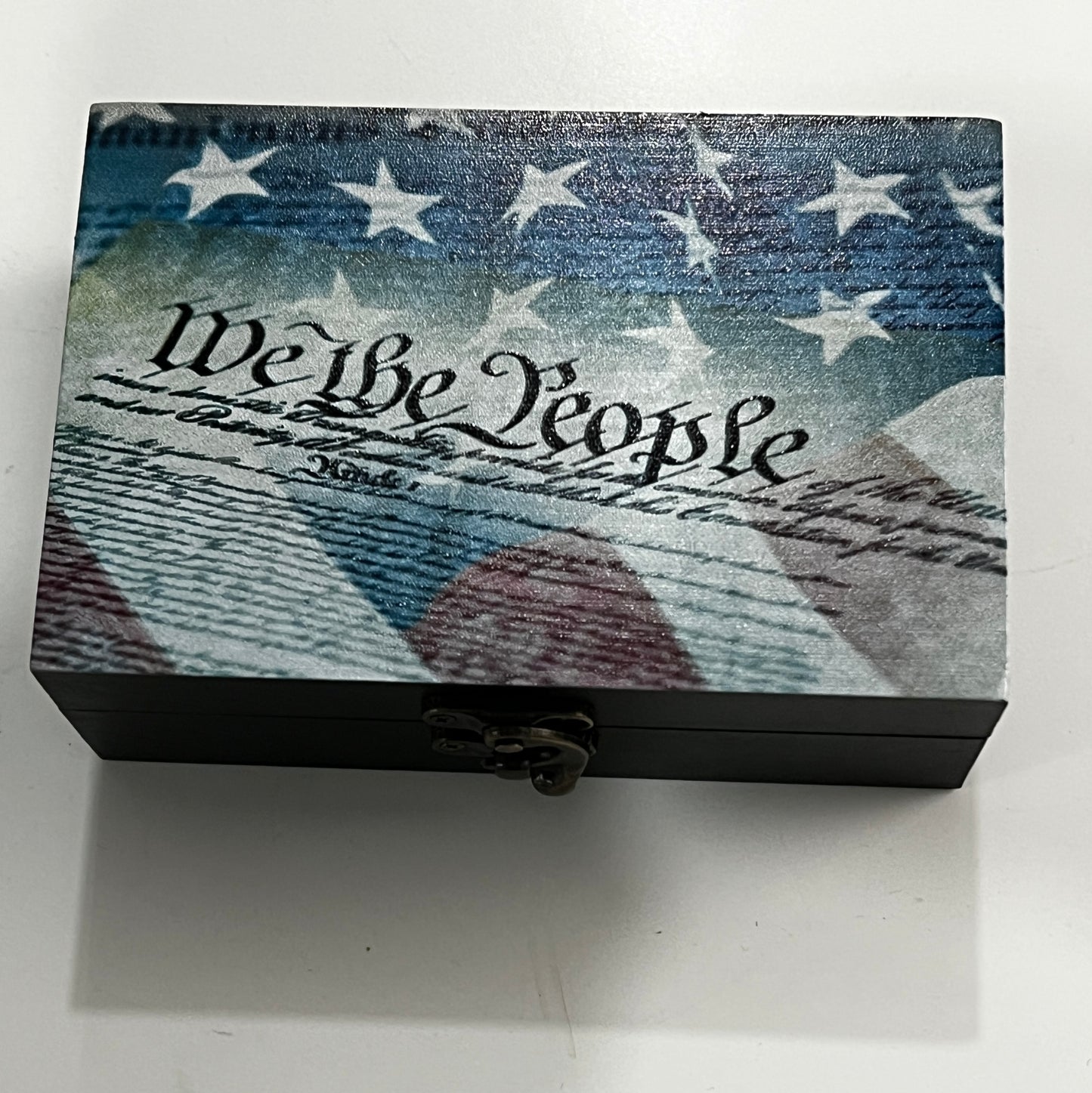 Custom Memory Box- We The People