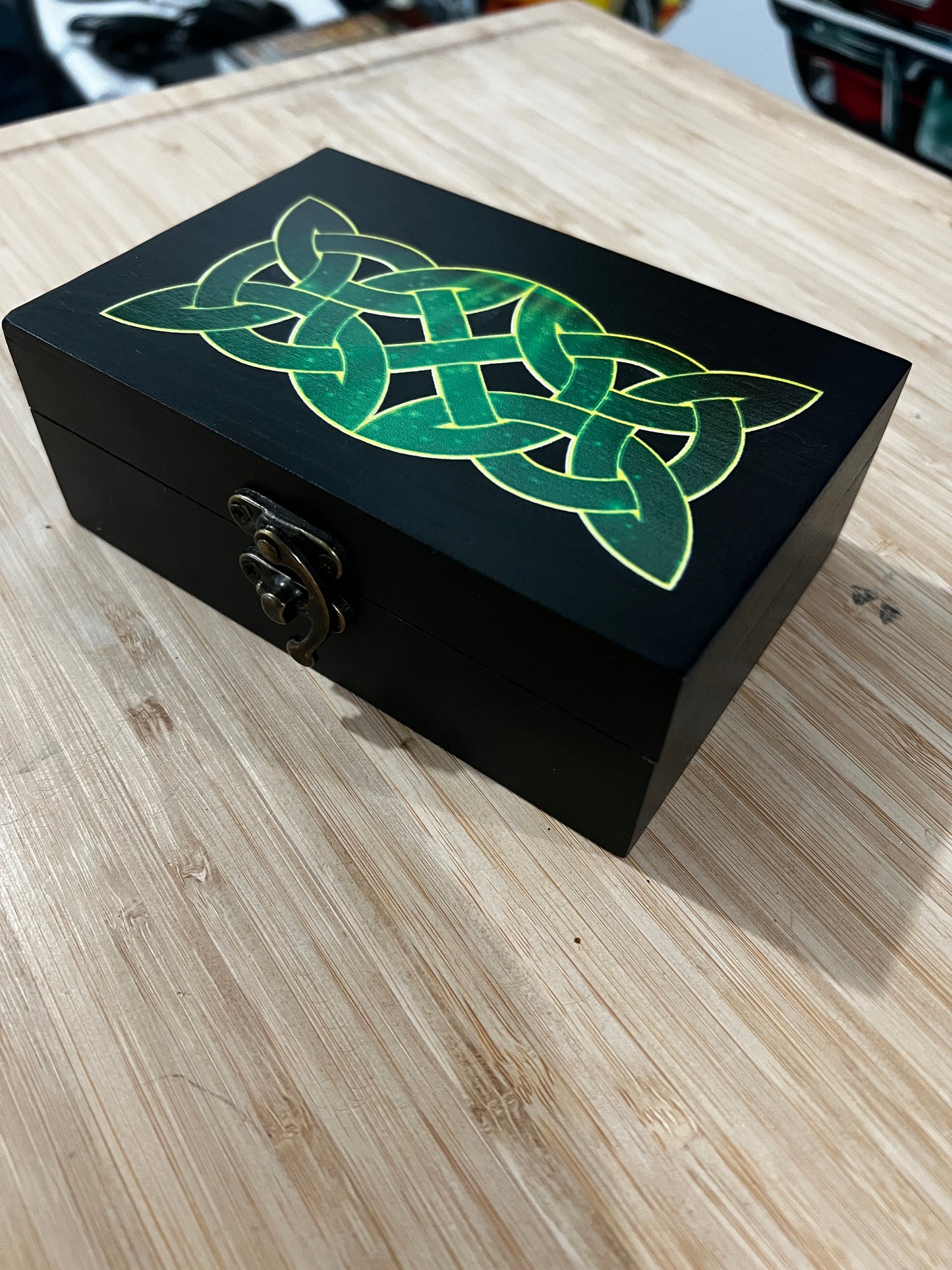 Custom Memory Box- Celtic Knot