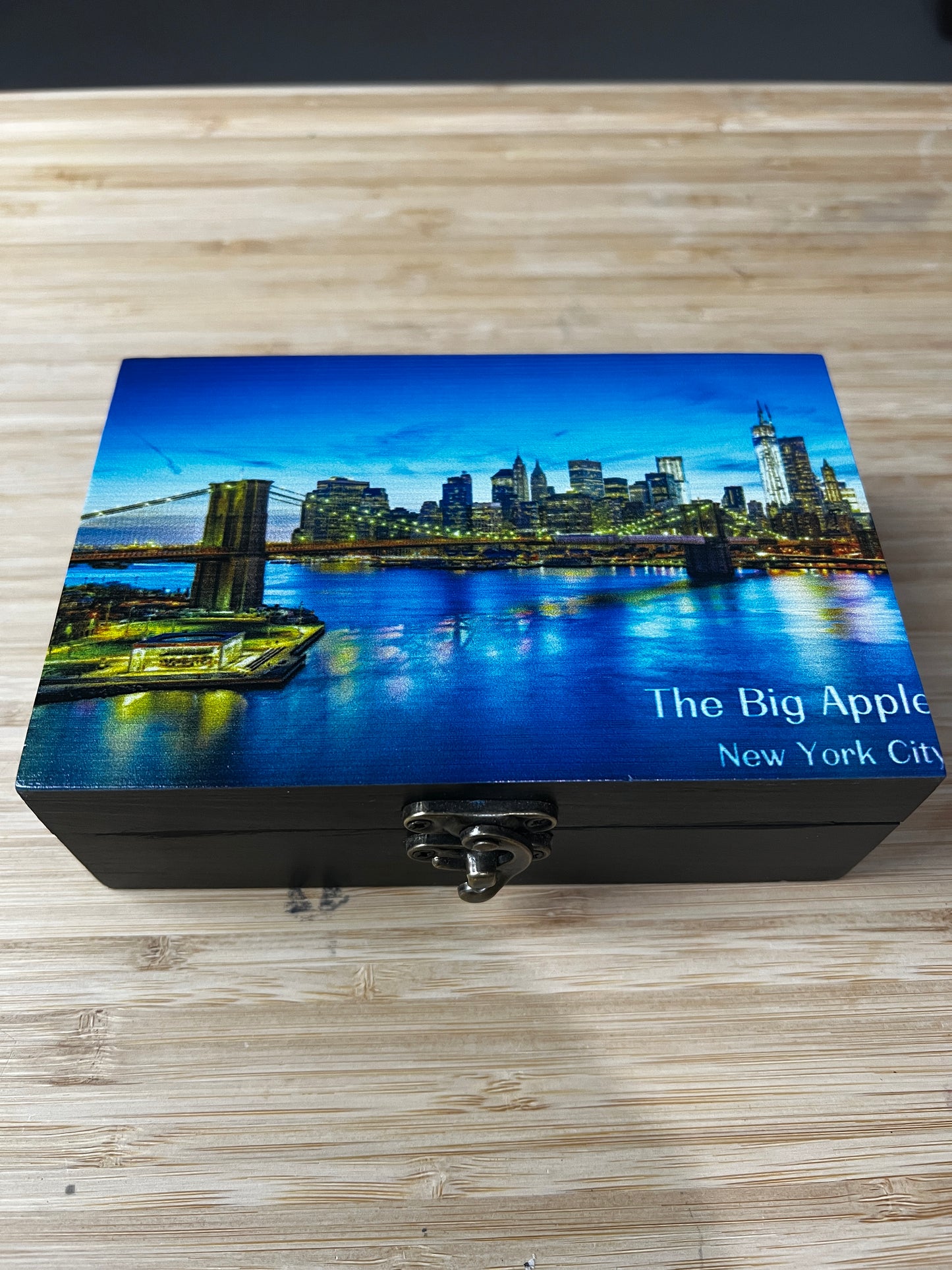 Custom Memory Box- NY City Skyline