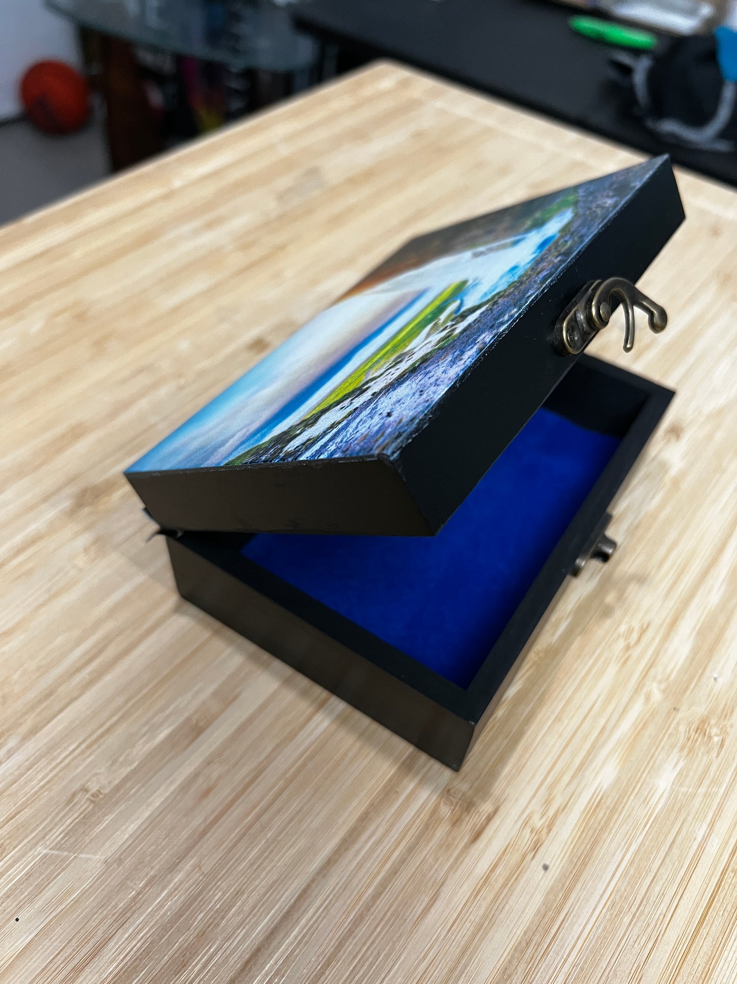 Custom Memory Box- Waterfall