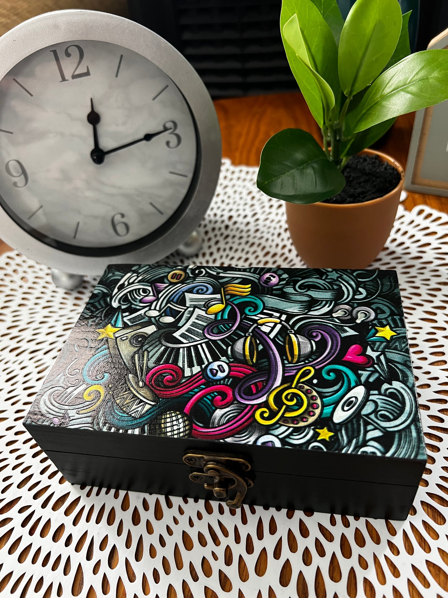 Custom Memory Box- Music Collage