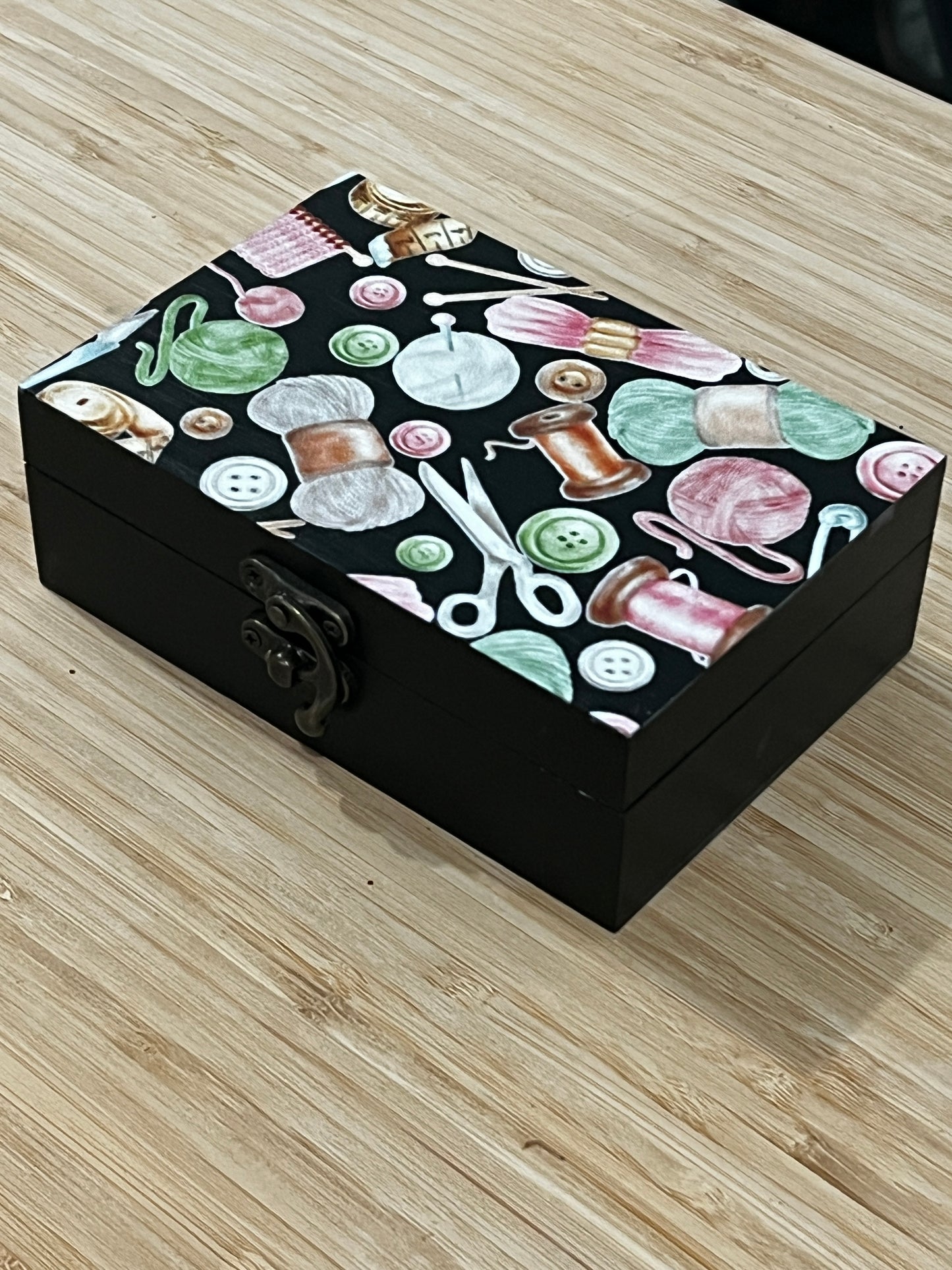Custom Memory Box-Sewing with style