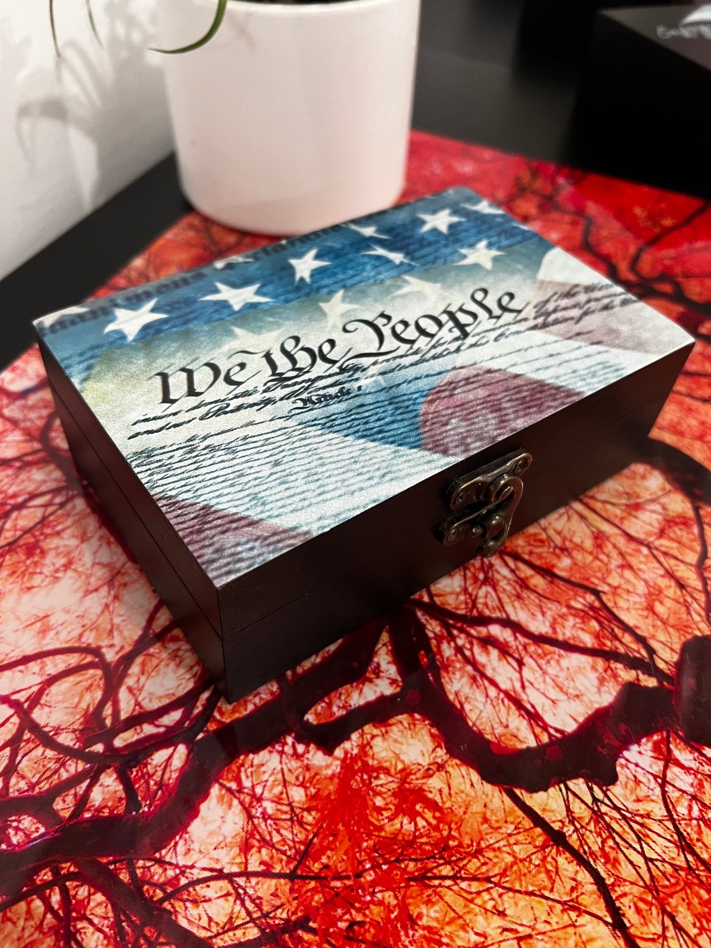 Custom Memory Box- We The People