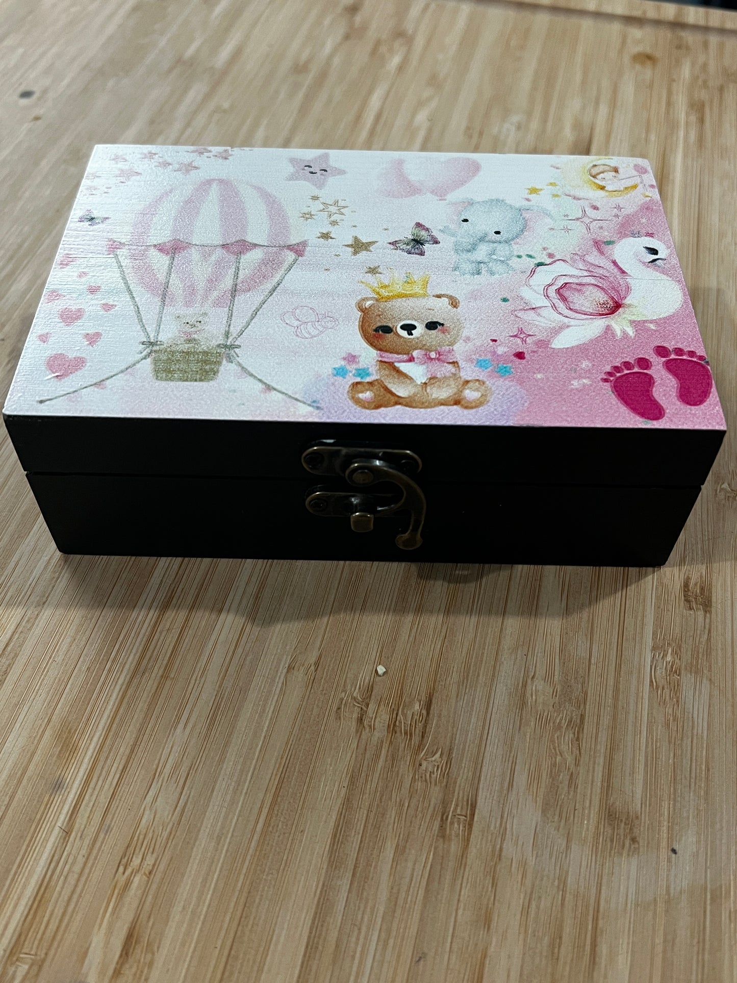 Custom Memory Box- Baby Girl