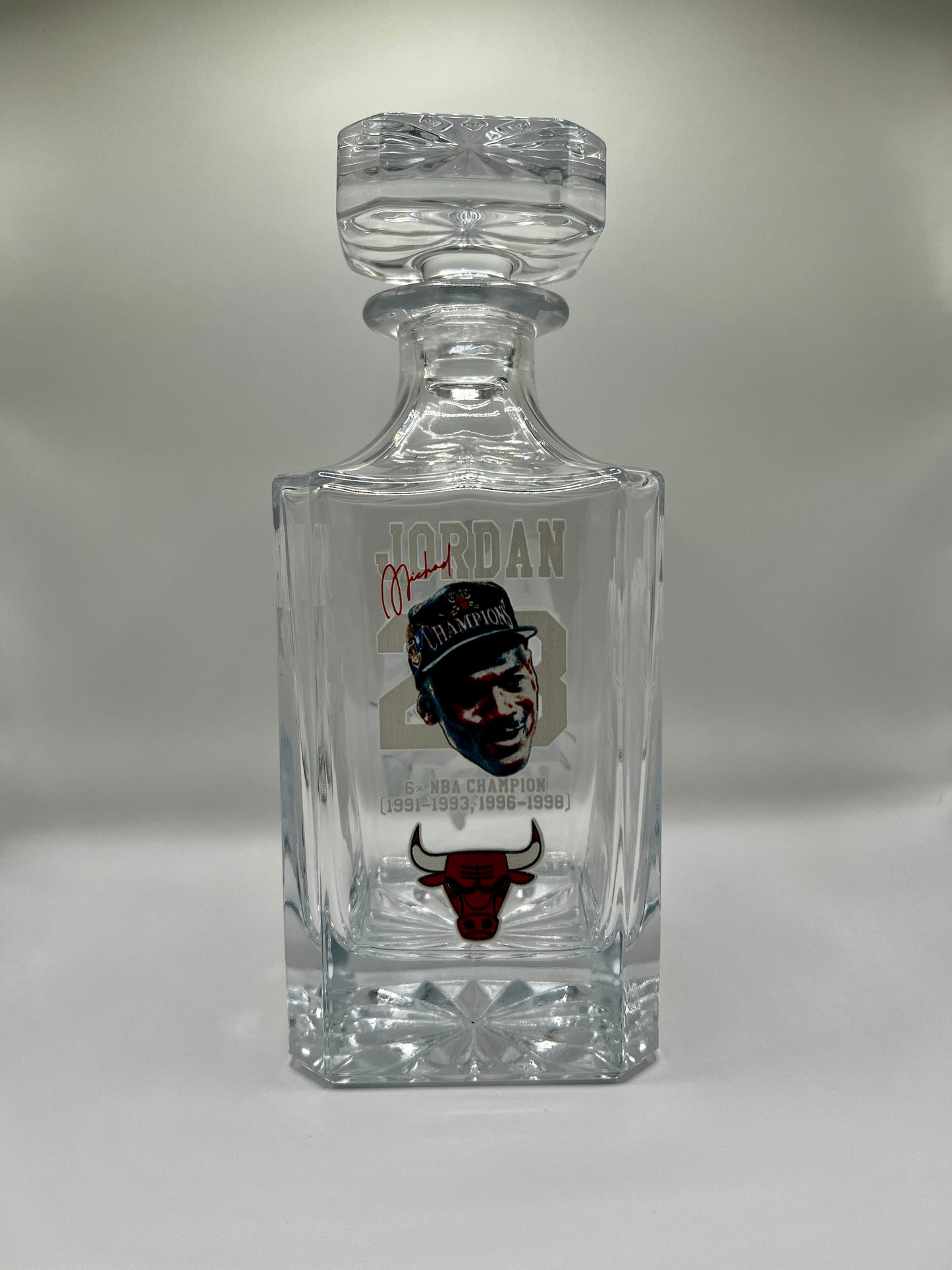 Glass Decanter Set- Michael Jordan edition