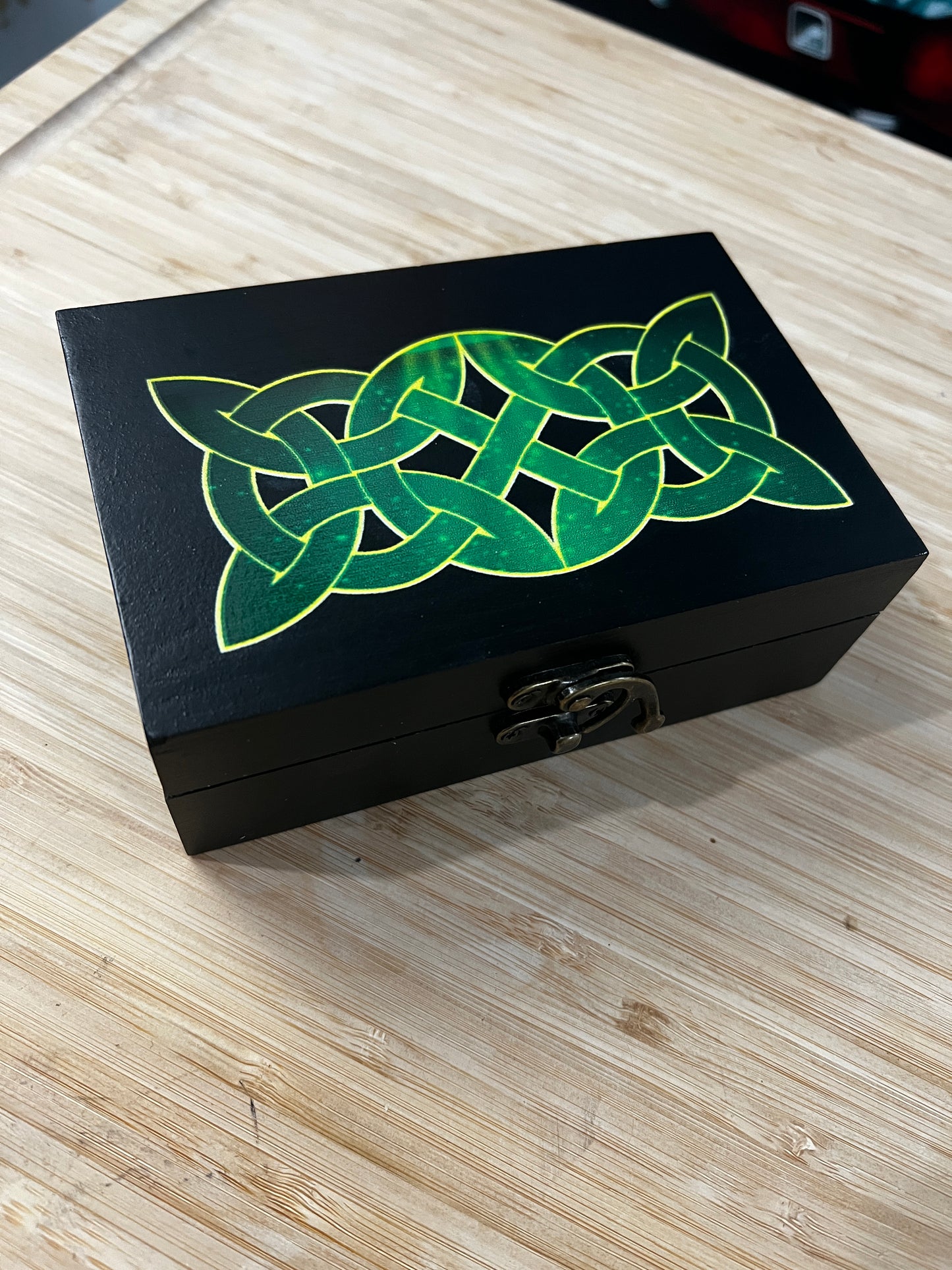 Custom Memory Box- Celtic Knot