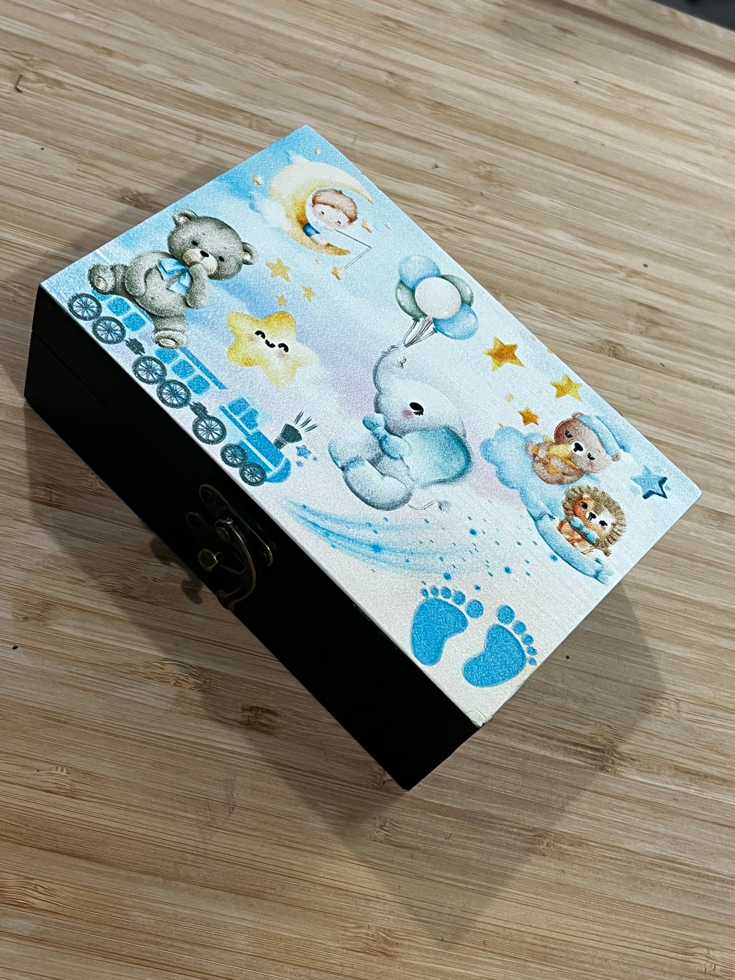 Custom Memory Box- Baby Boy
