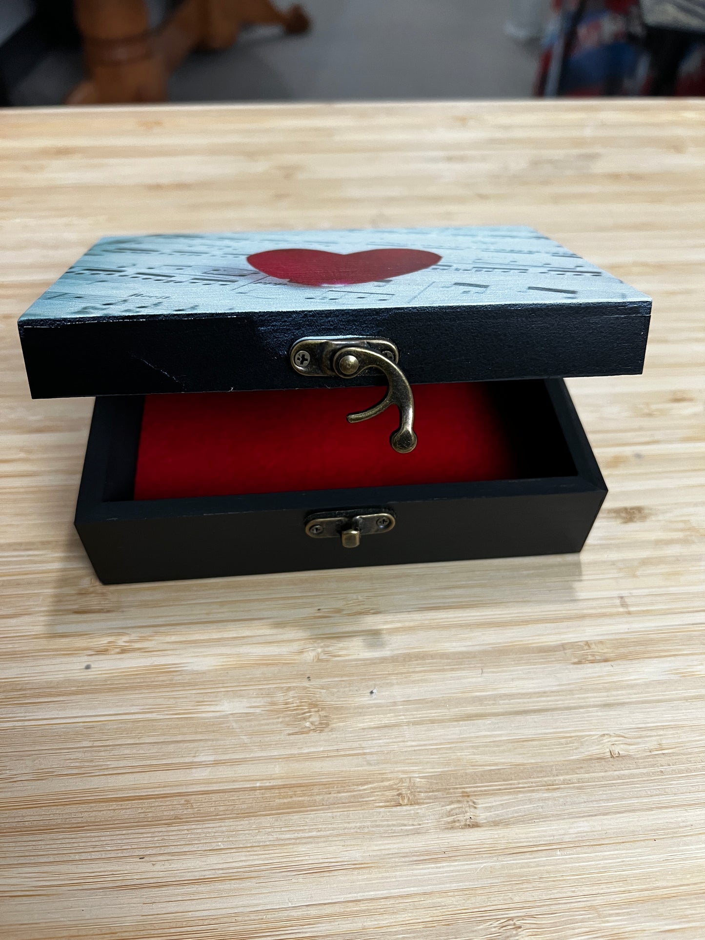 Custom Memory Box- Love & Music