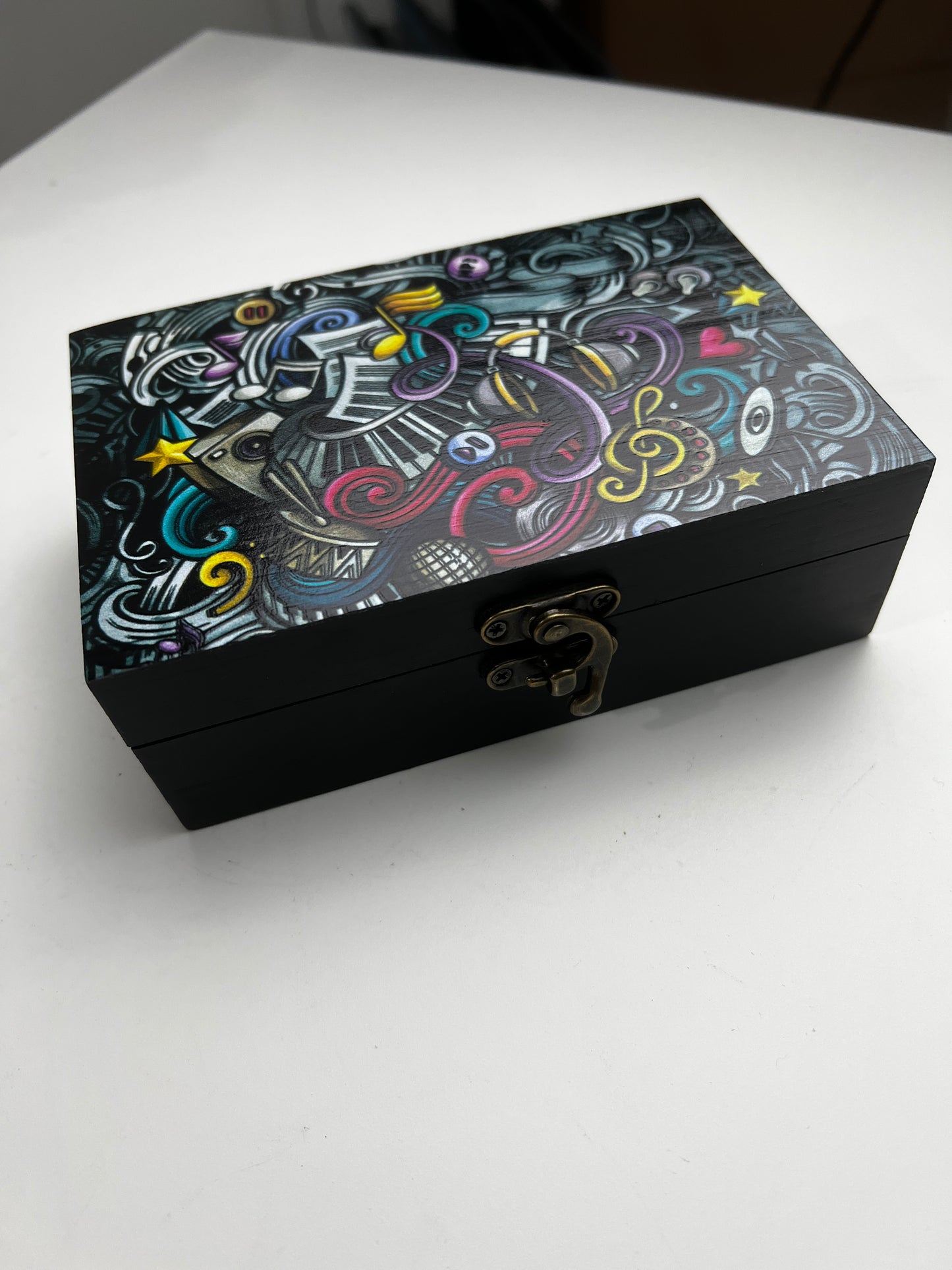 Custom Memory Box- Music Collage