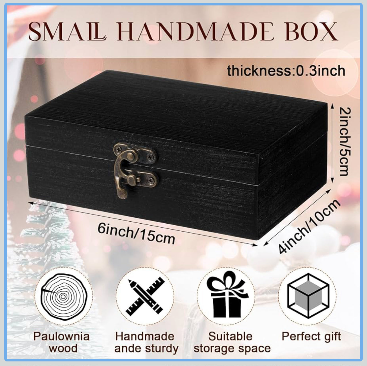 Custom Hand-to-God Prayer Box with accessories
