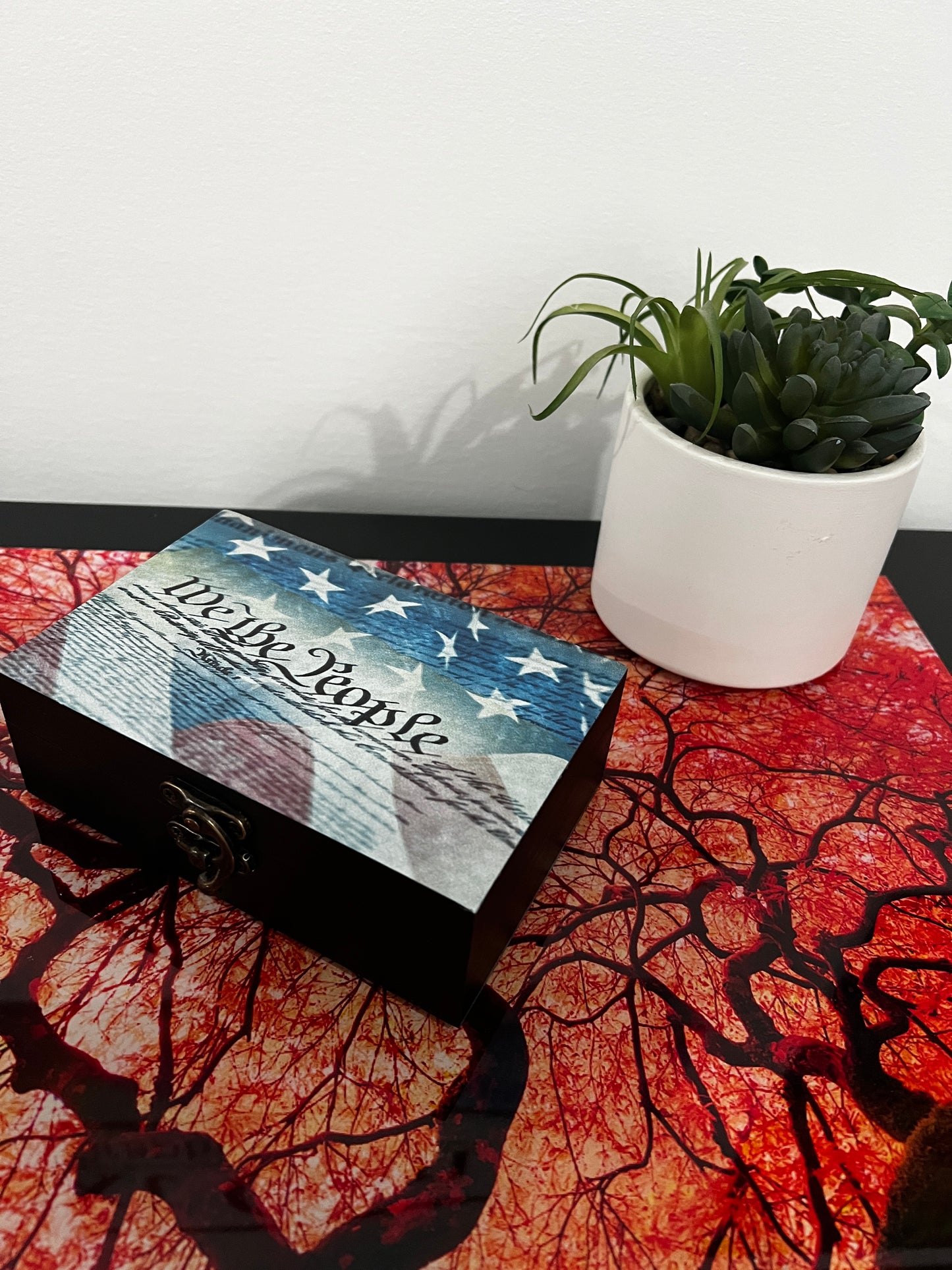 Custom Memory Box- We The People