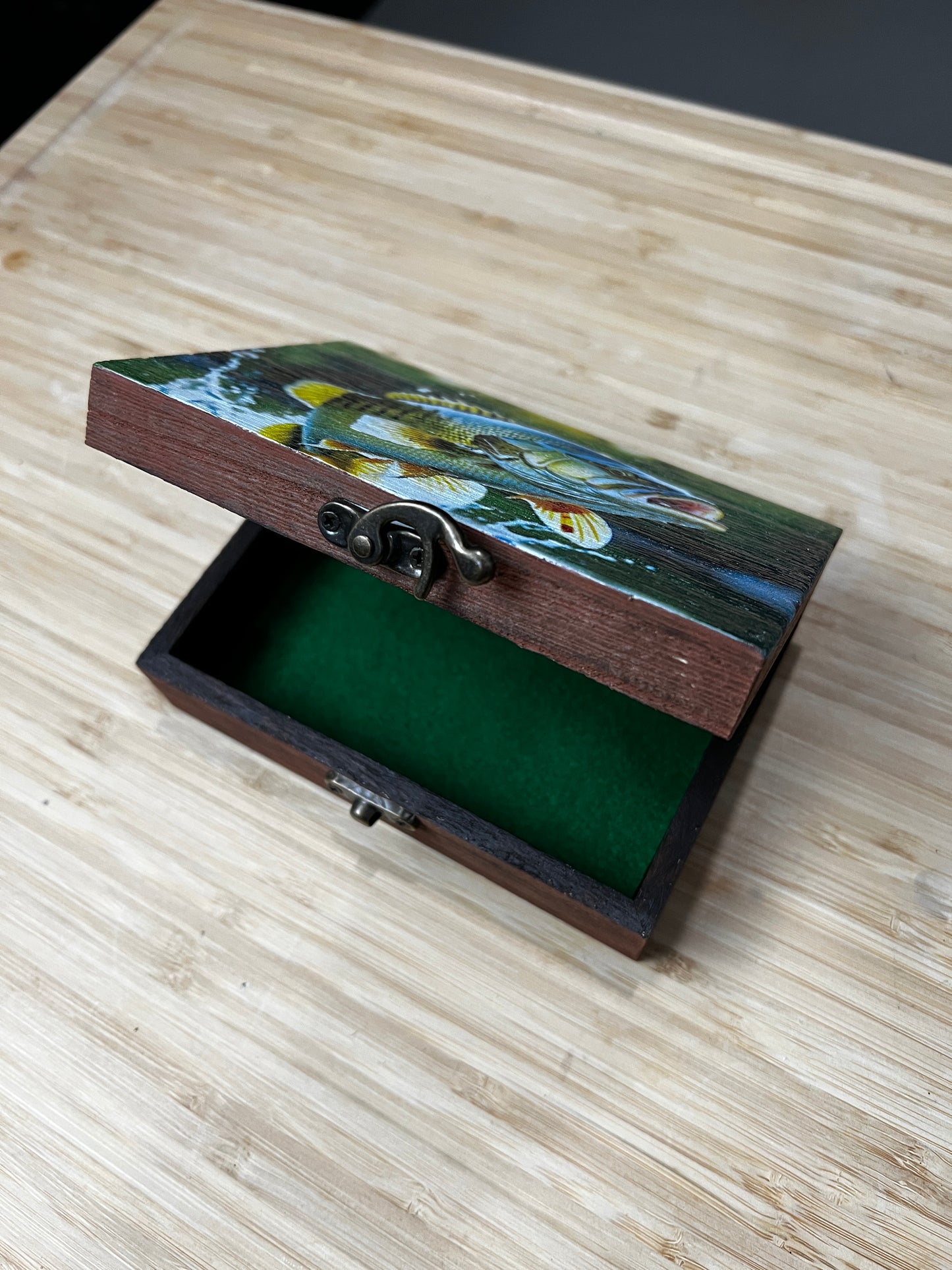 Custom Memory Box- Fish Jump