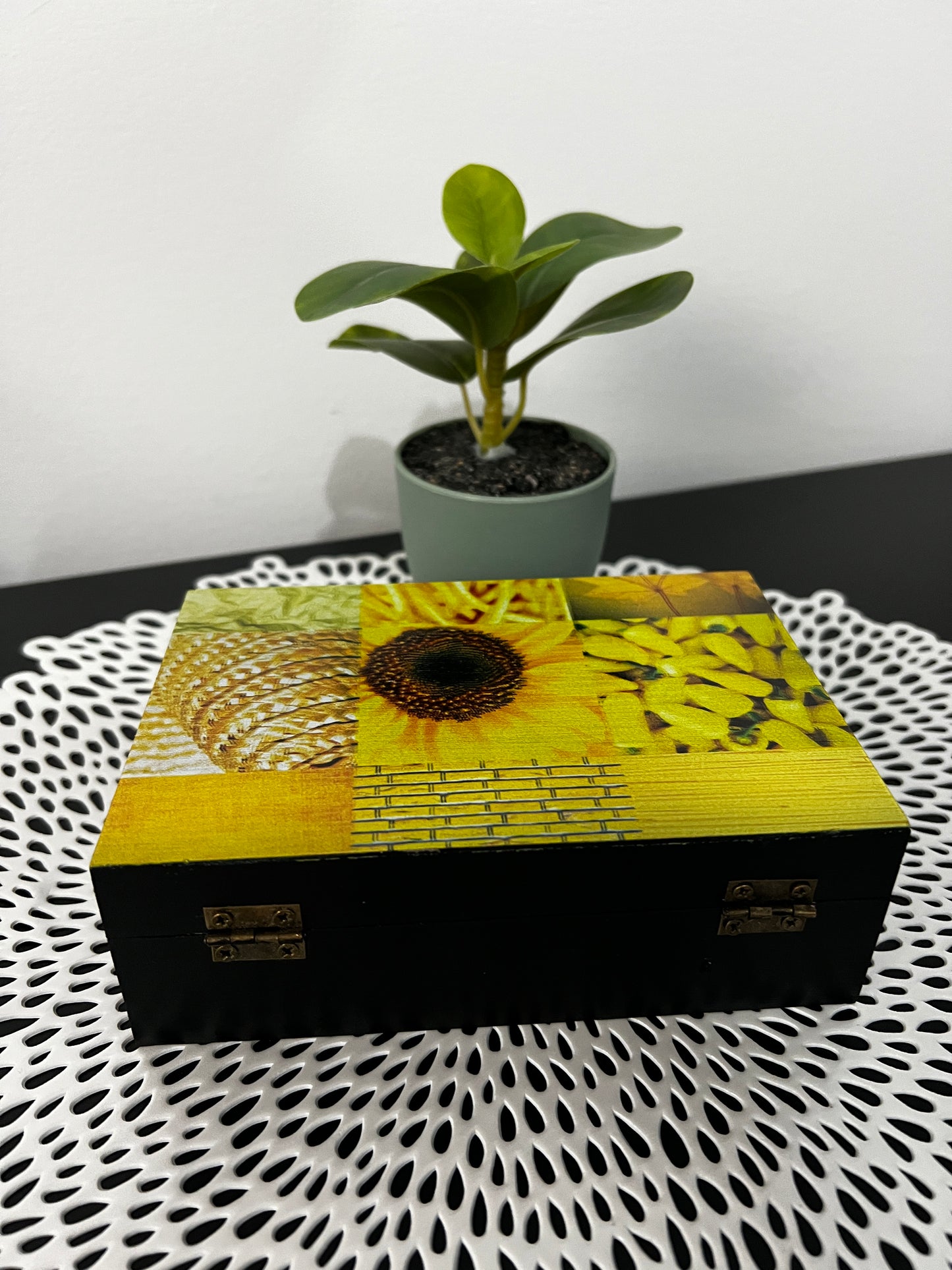 Custom Memory Box- Yellow