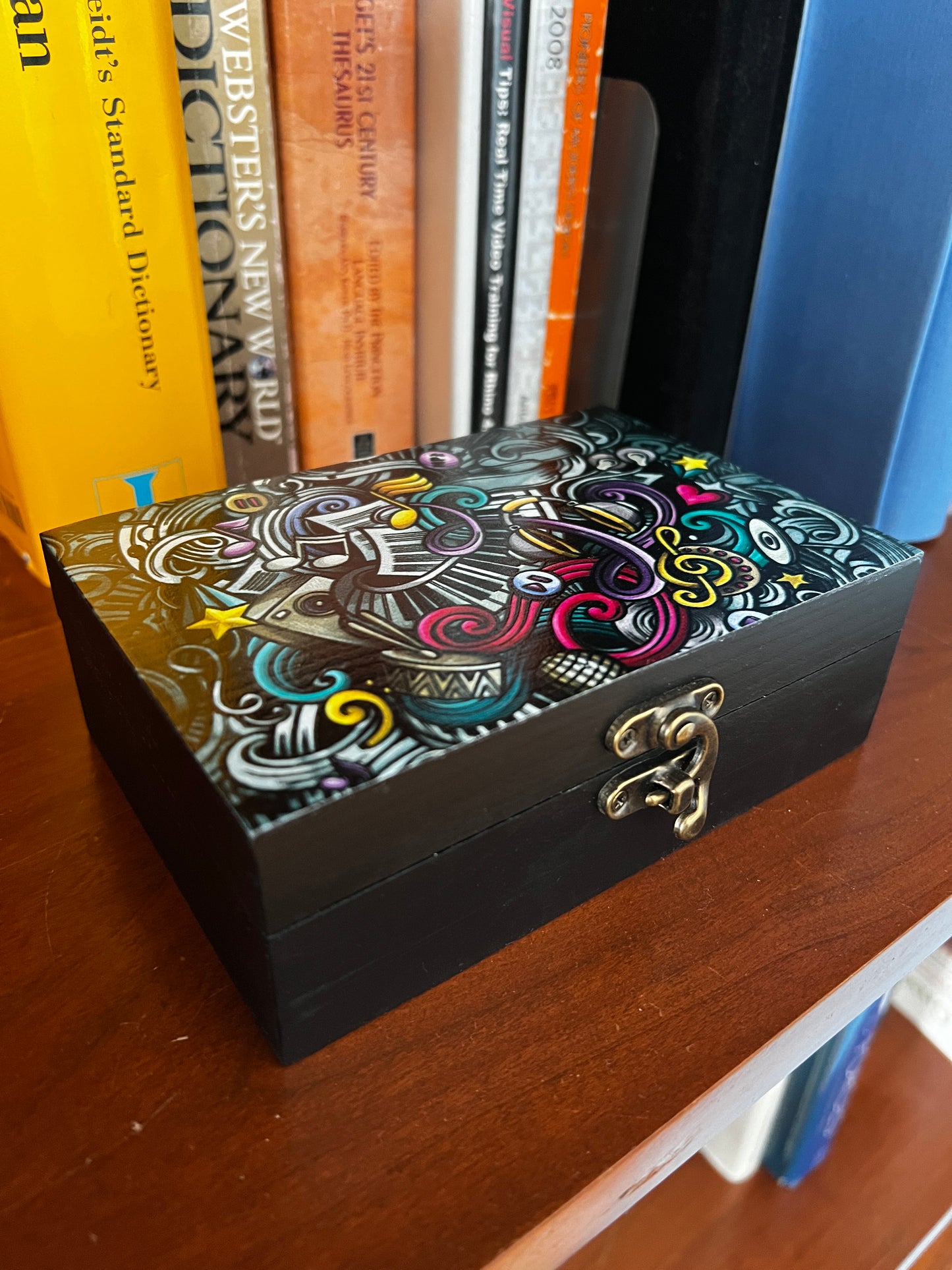 Custom Memory Box- Music Collage