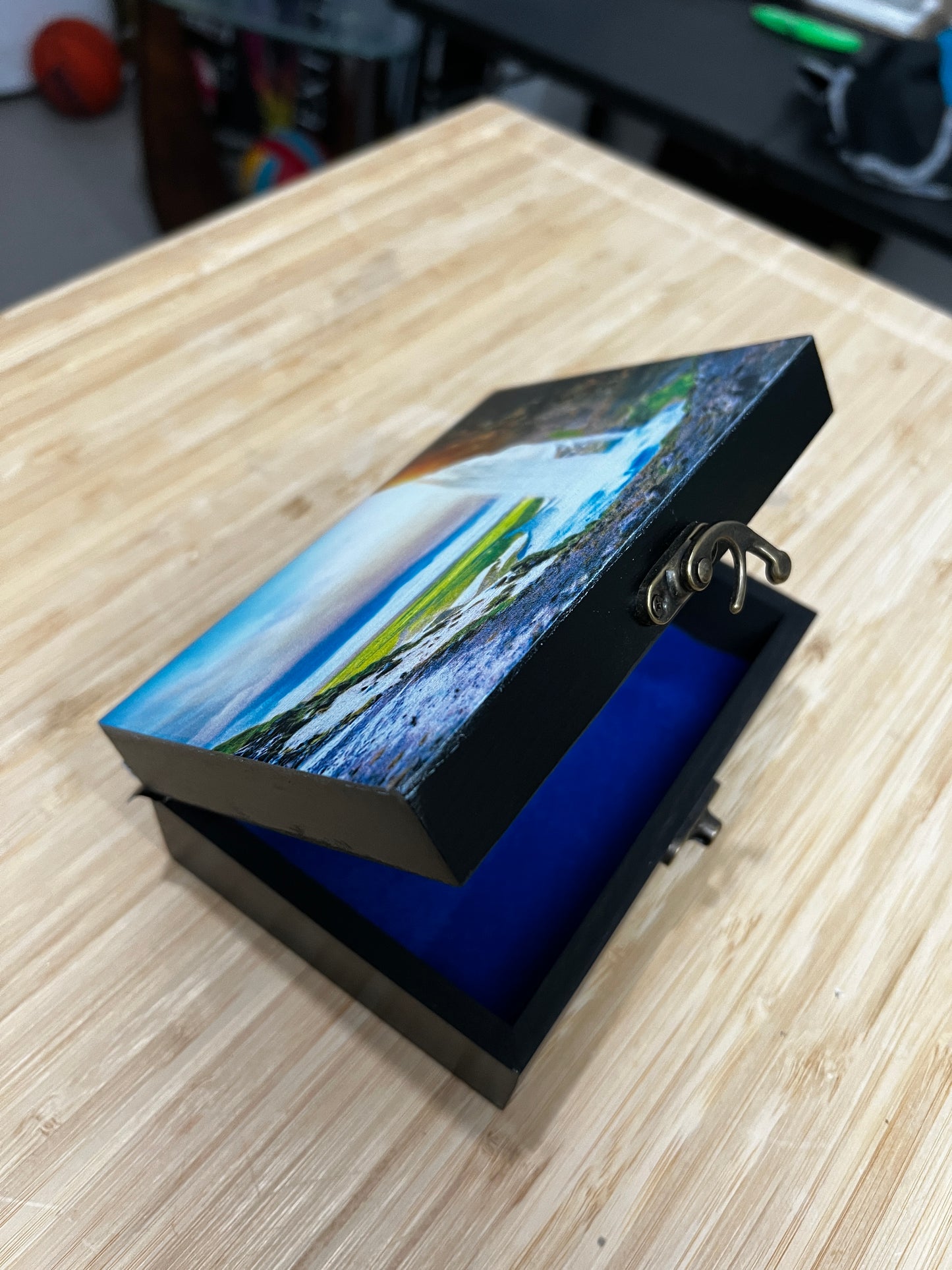 Custom Memory Box- Waterfall