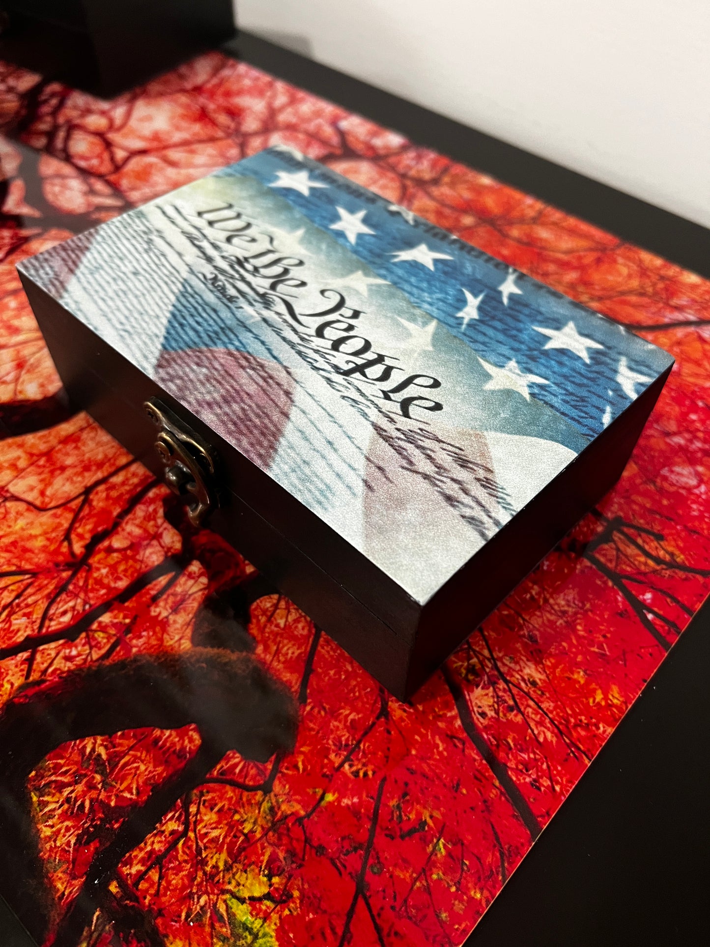 Custom Memory Box- We The People