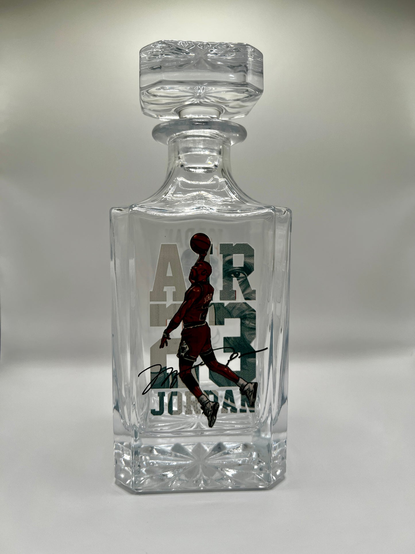 Glass Decanter Set- Michael Jordan edition