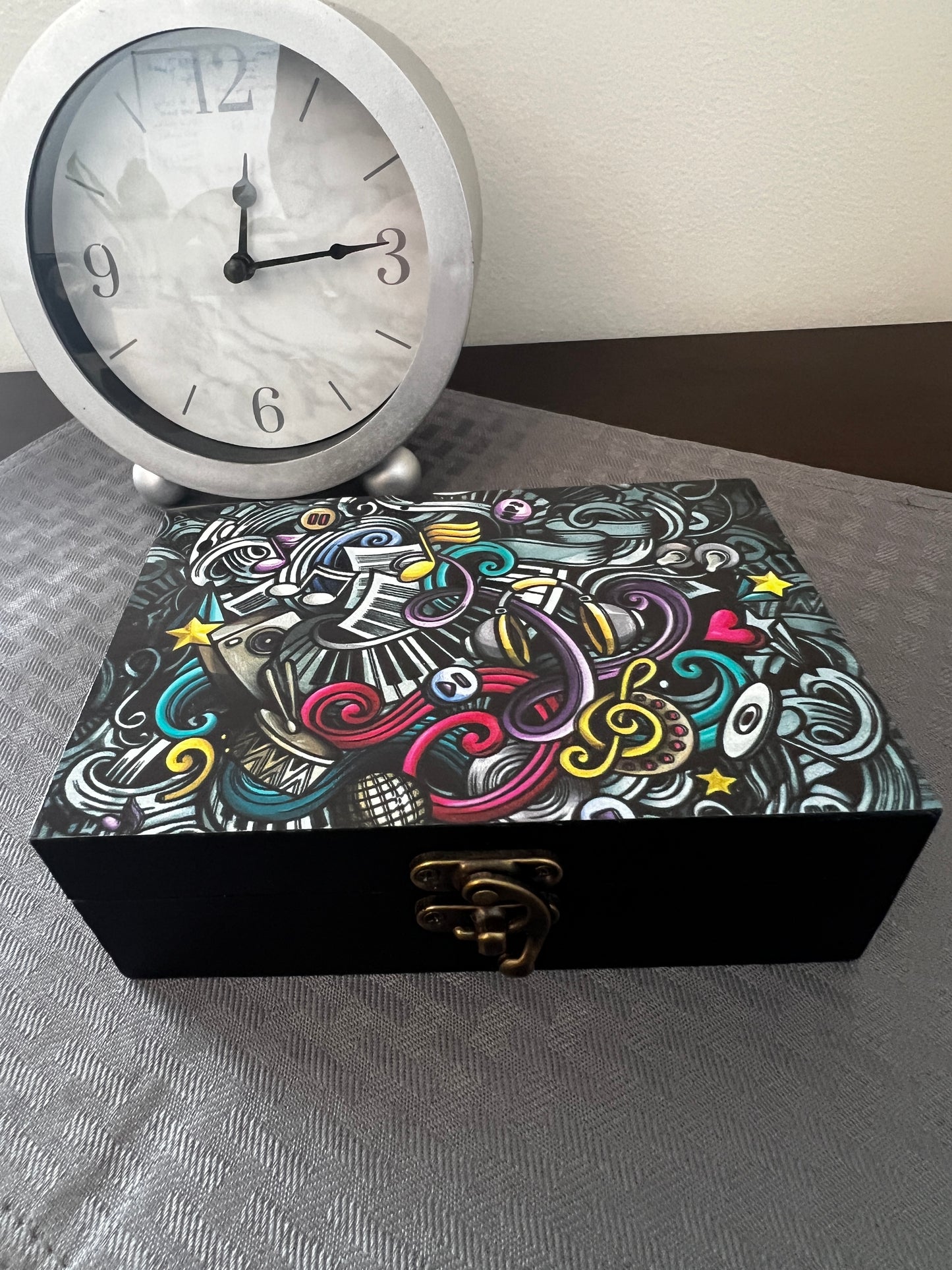 Custom Memory Box- Music Collage