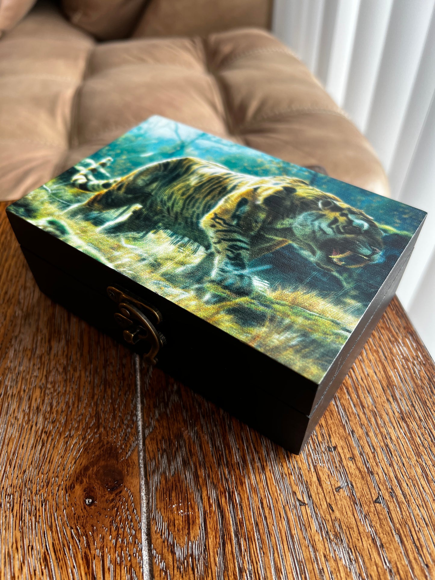 Custom Memory Box- Wild Tiger
