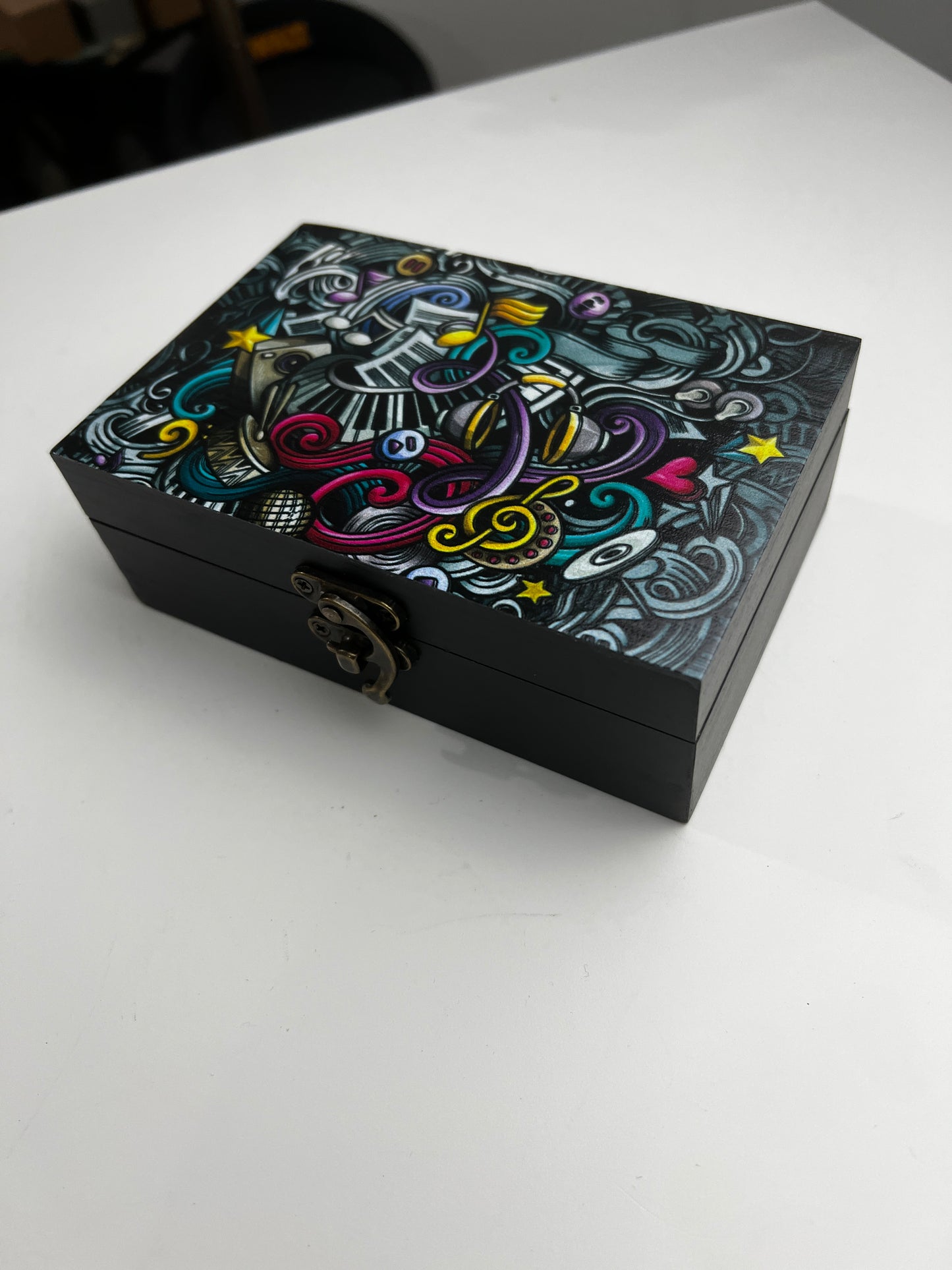 Custom Memory Box- Music Collage