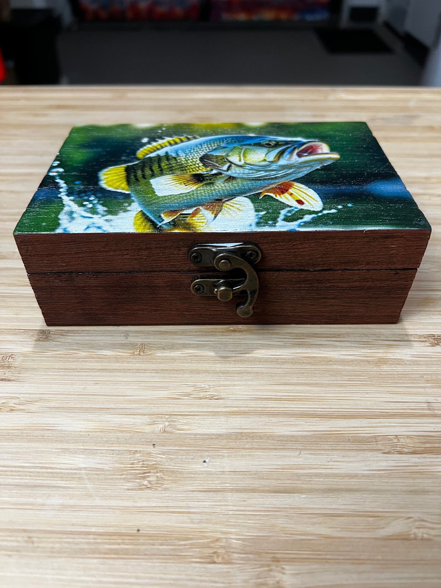 Custom Memory Box- Fish Jump