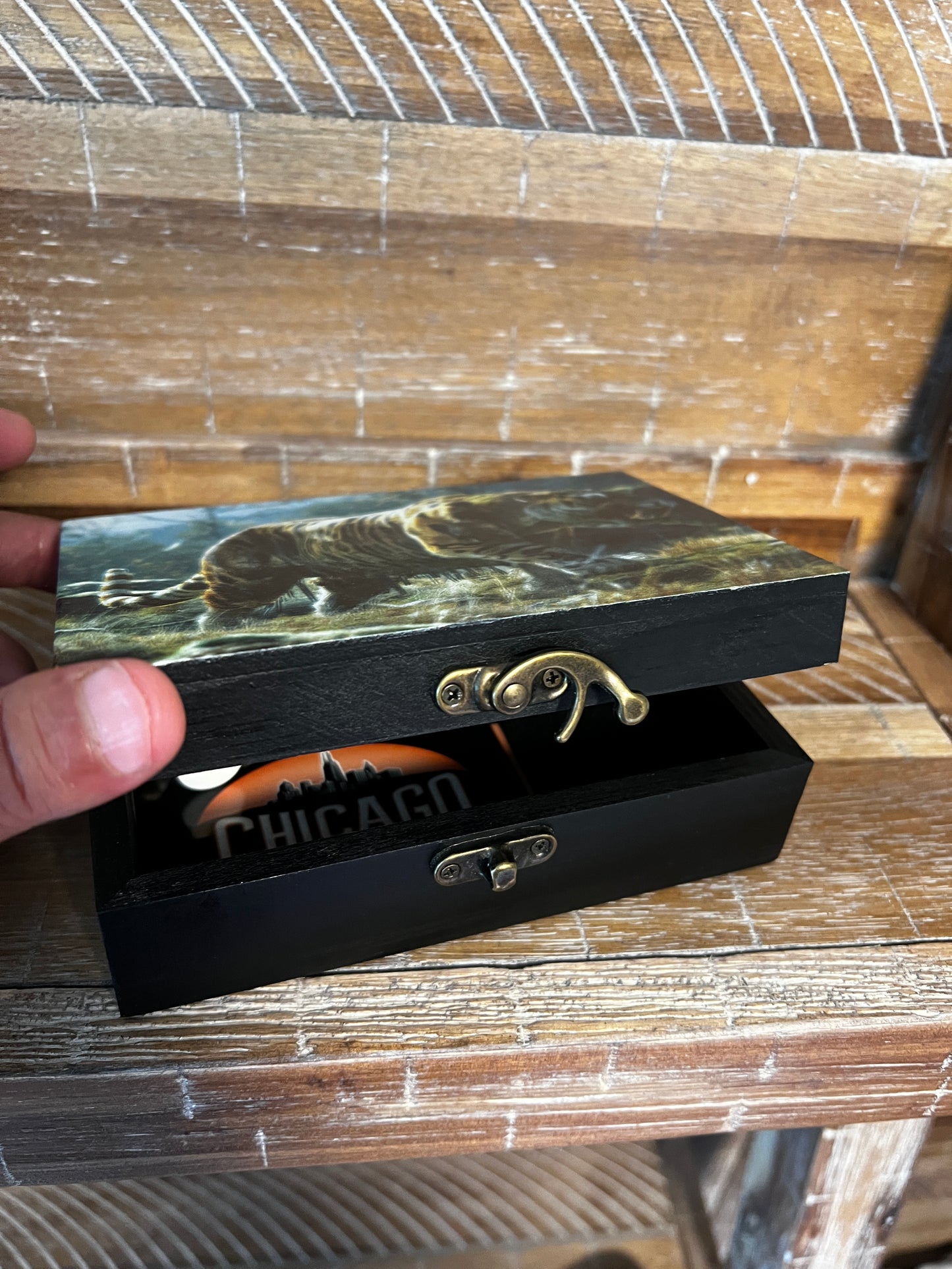 Custom Memory Box- Wild Tiger