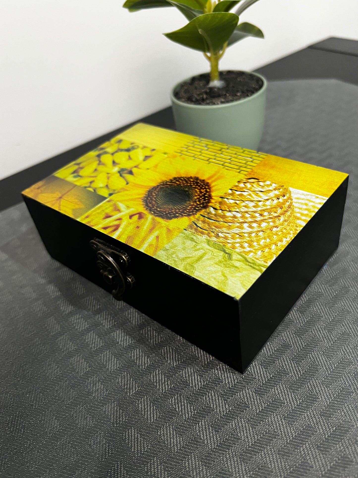 Custom Memory Box- Yellow
