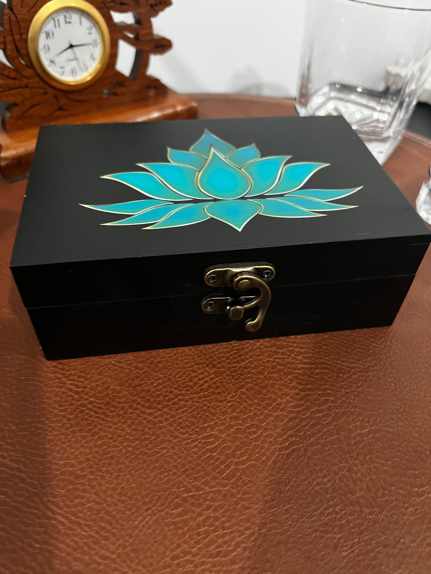 Custom Memory Box- Lotus Flower