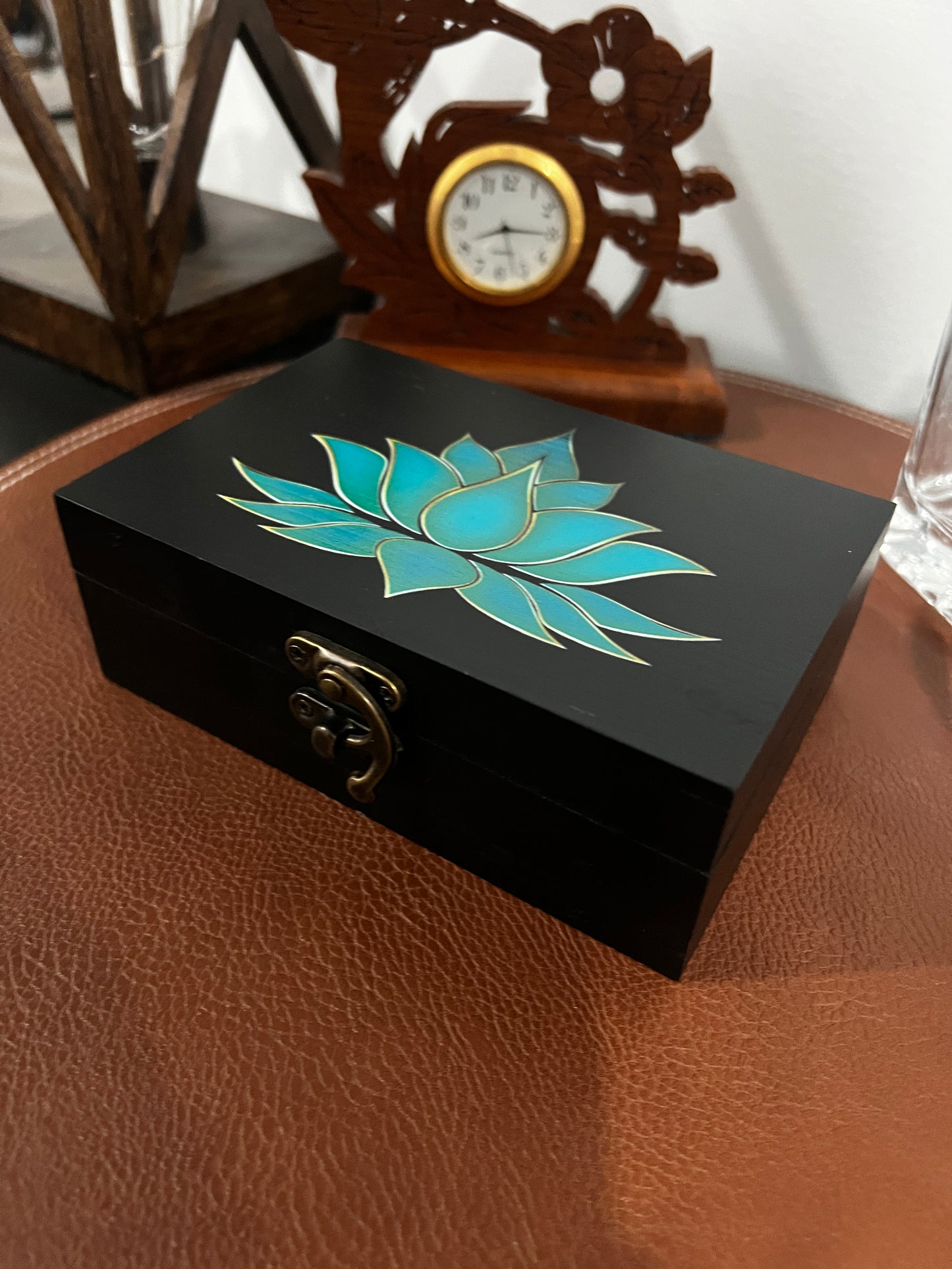 Custom Memory Box- Lotus Flower