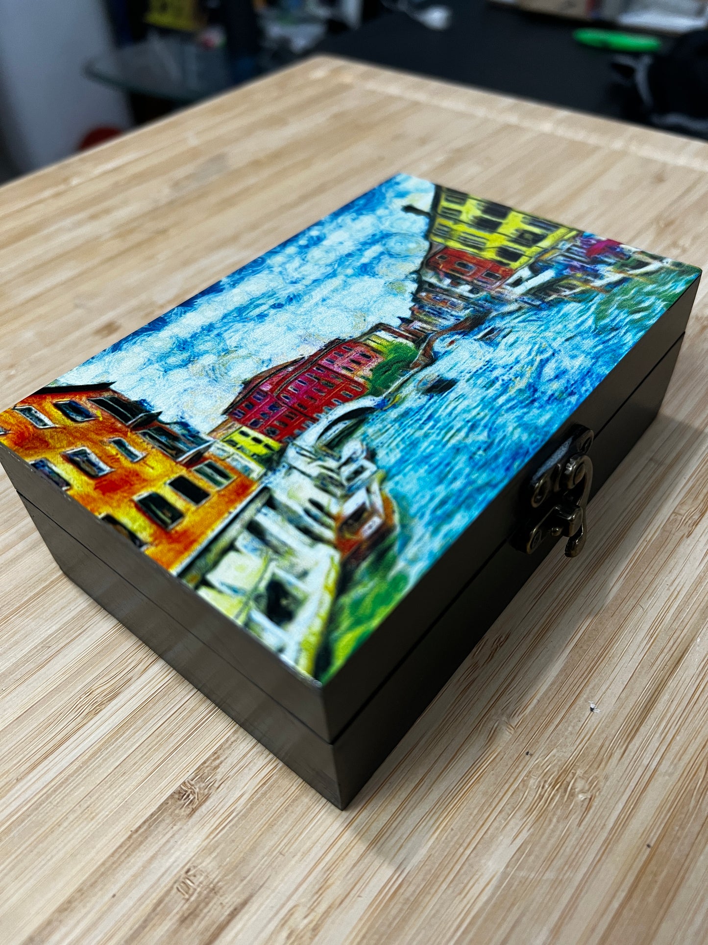 Custom Memory Box- Van Gogh