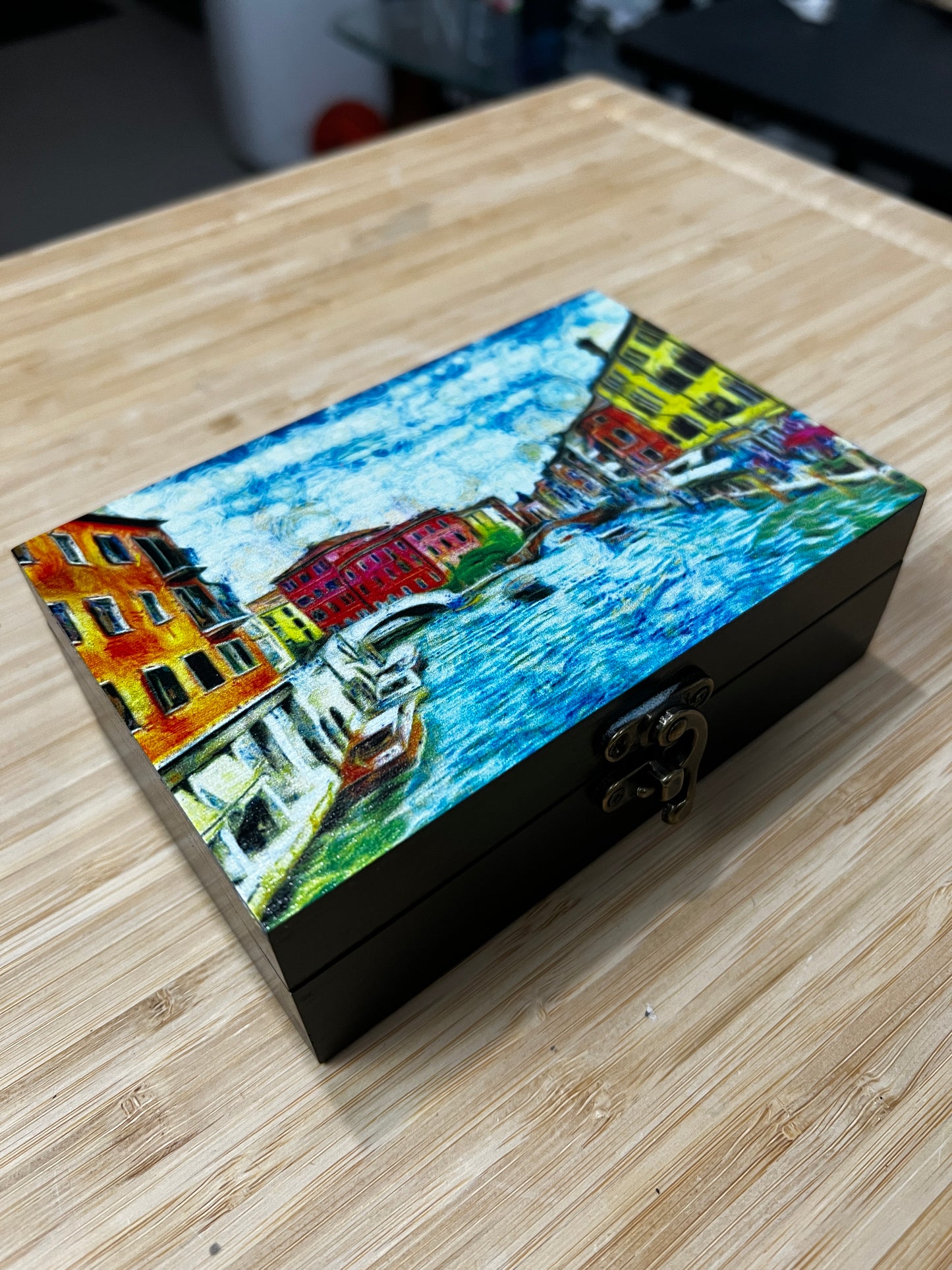 Custom Memory Box- Van Gogh