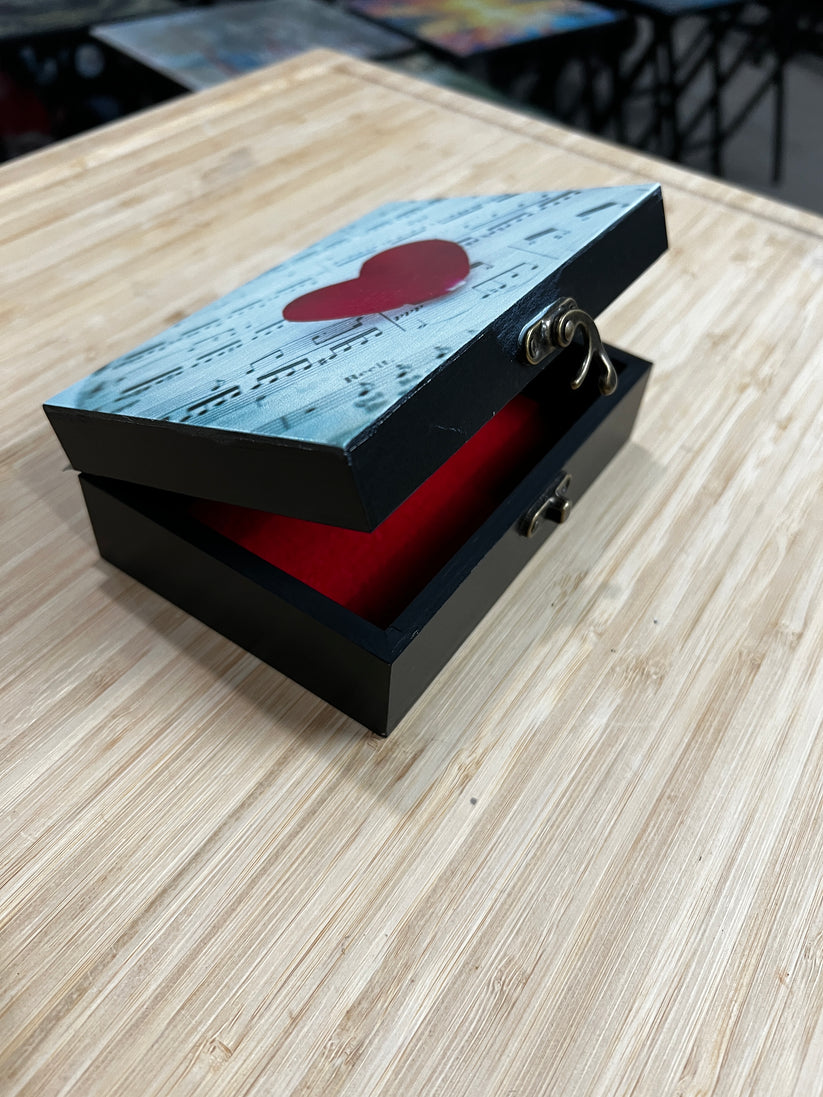 Custom Memory Box- Love & Music β ChicagoCustomPrint.com