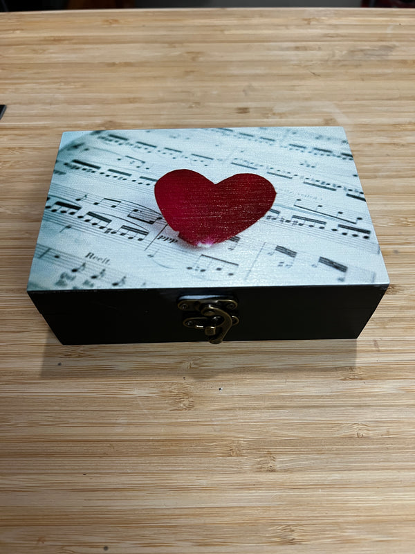 Custom Memory Box- Love & Music β ChicagoCustomPrint.com